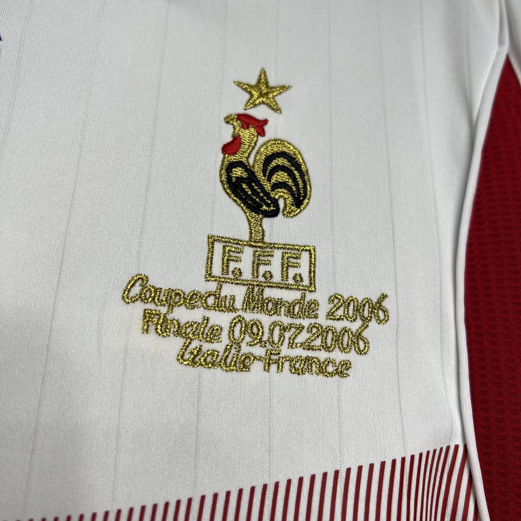 2006 Retro France Away Football Shirt
