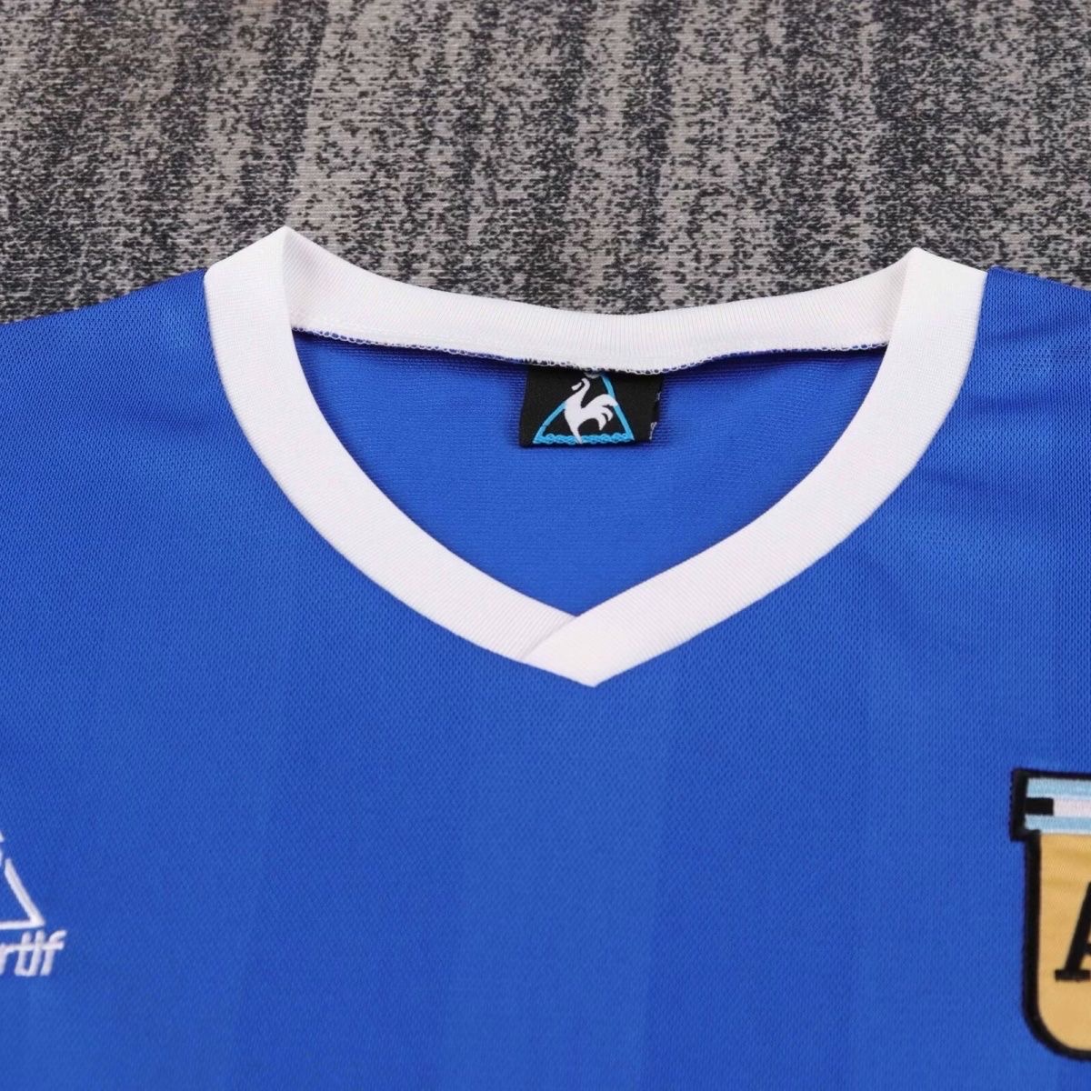 1986 Retro Argentina Away Football ShirtKids Size 1:1 Thai Quality