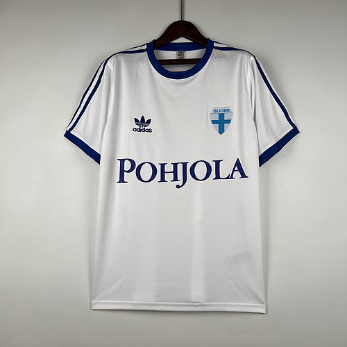 1982 Retro Finland Home Football Shirt1:1 Thai Quality