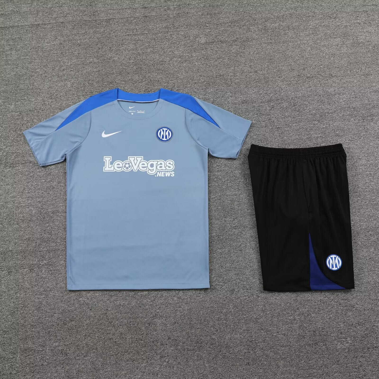 2024/2025 Inter Milan Training Wear Blue Suit Shirt