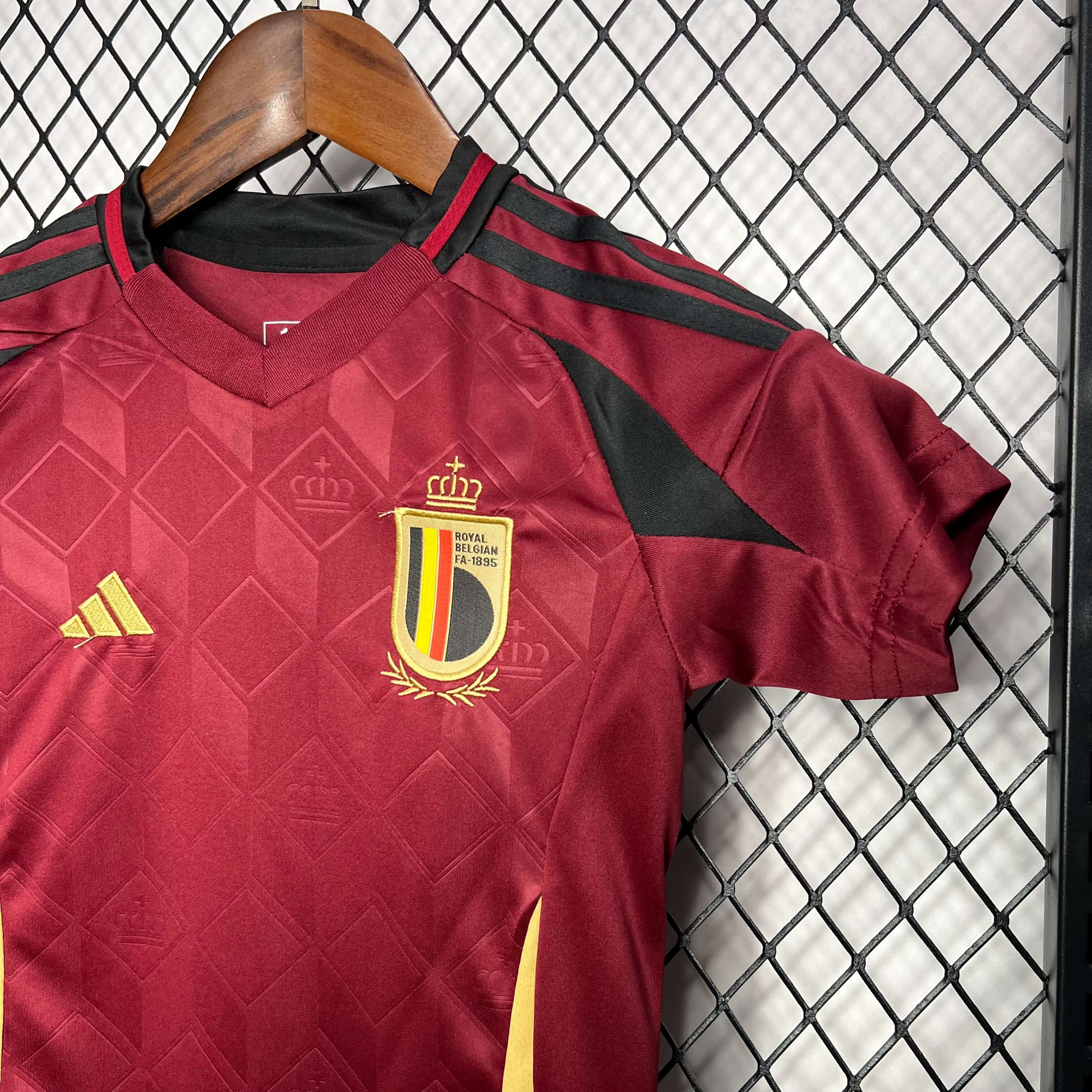 2024 Belgium Home Football Shirt Kids Size