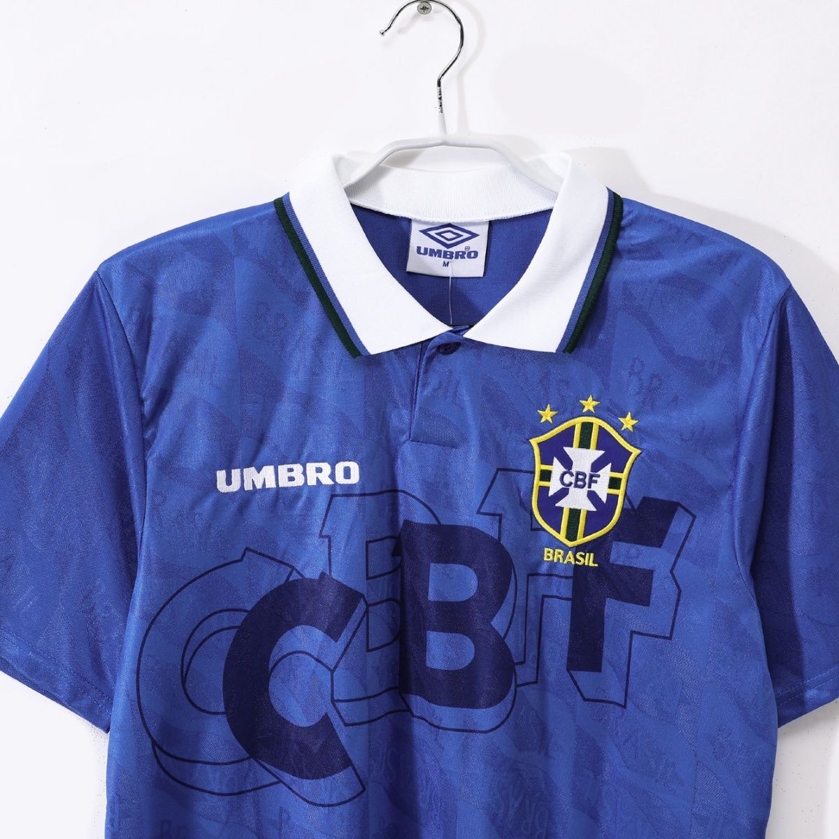 1991/1993 Retro Brazil Away FootballShirt 1:1 Thai Quality