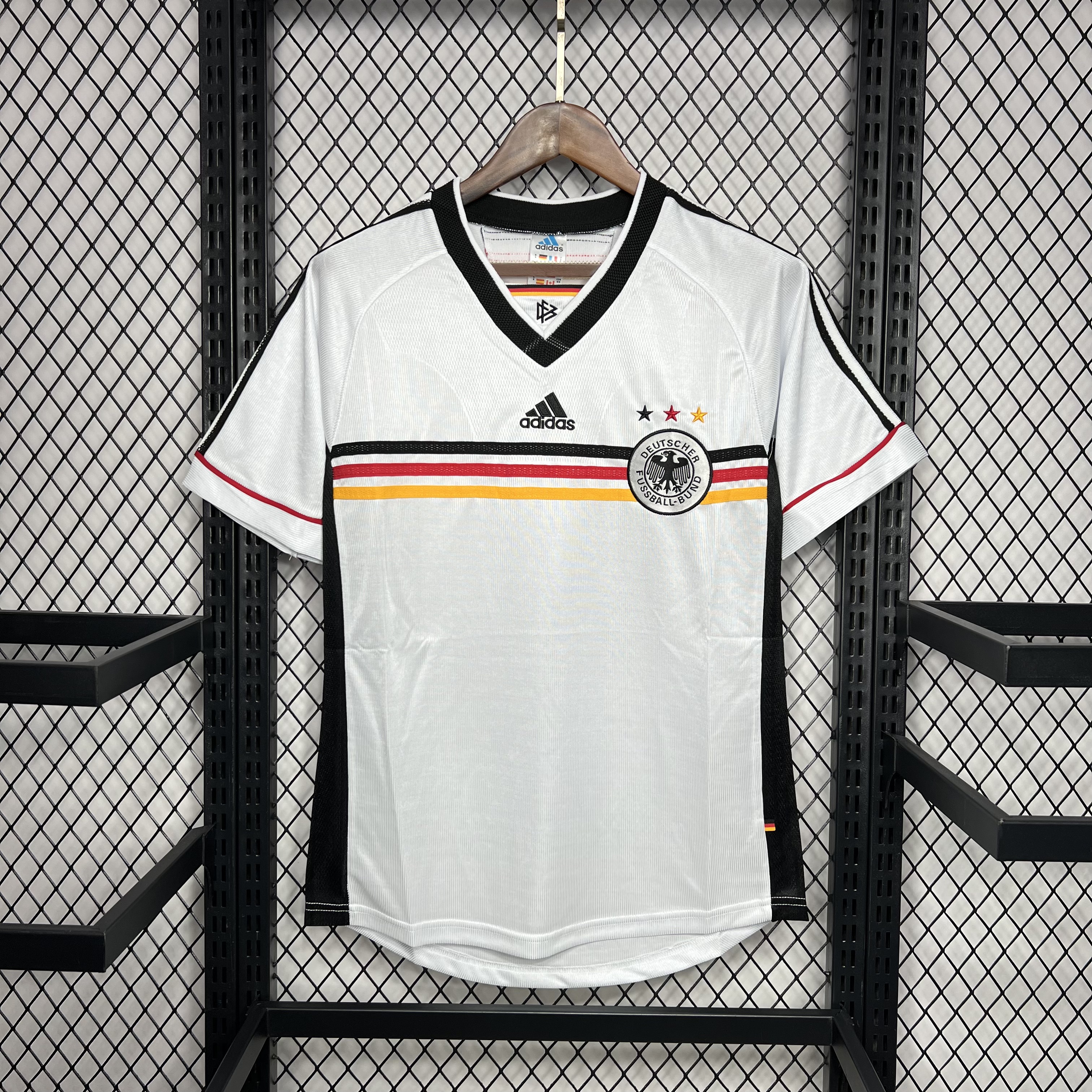 1998 Retro Germany Home Football Shirt