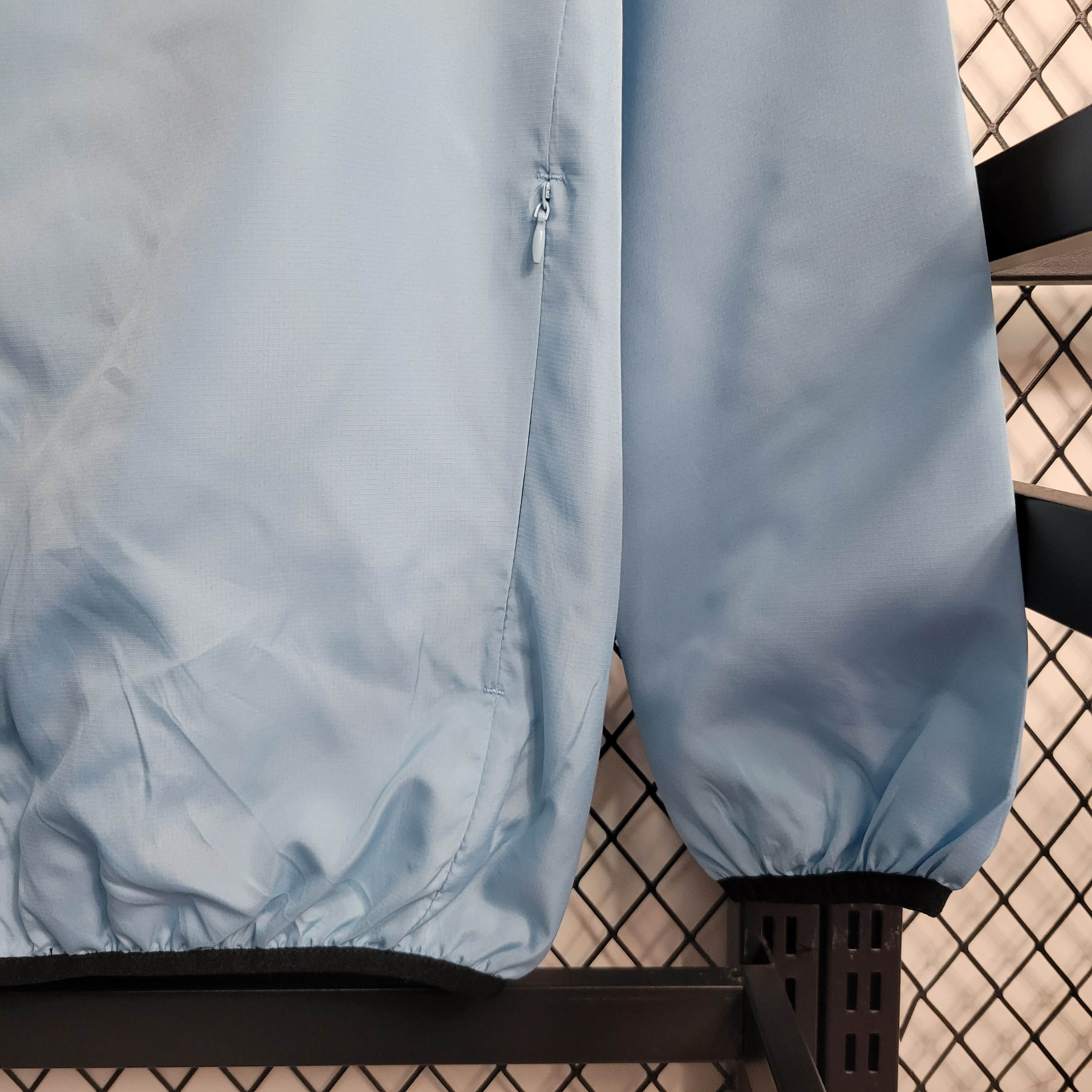 2023/2024 Manchester City Windbreaker Light Blue Football Shirt