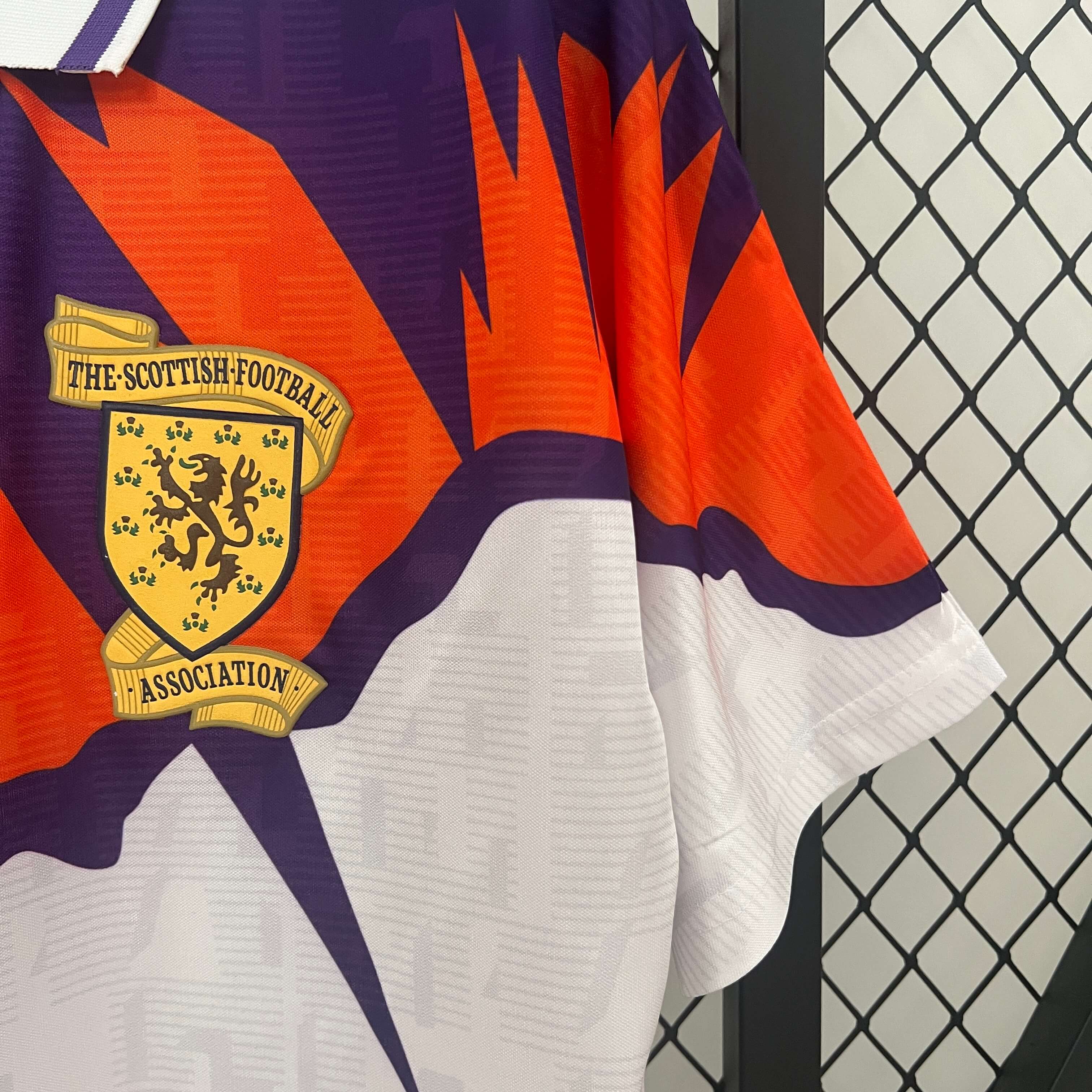 1992 Retro Scotland Away Football Shirt