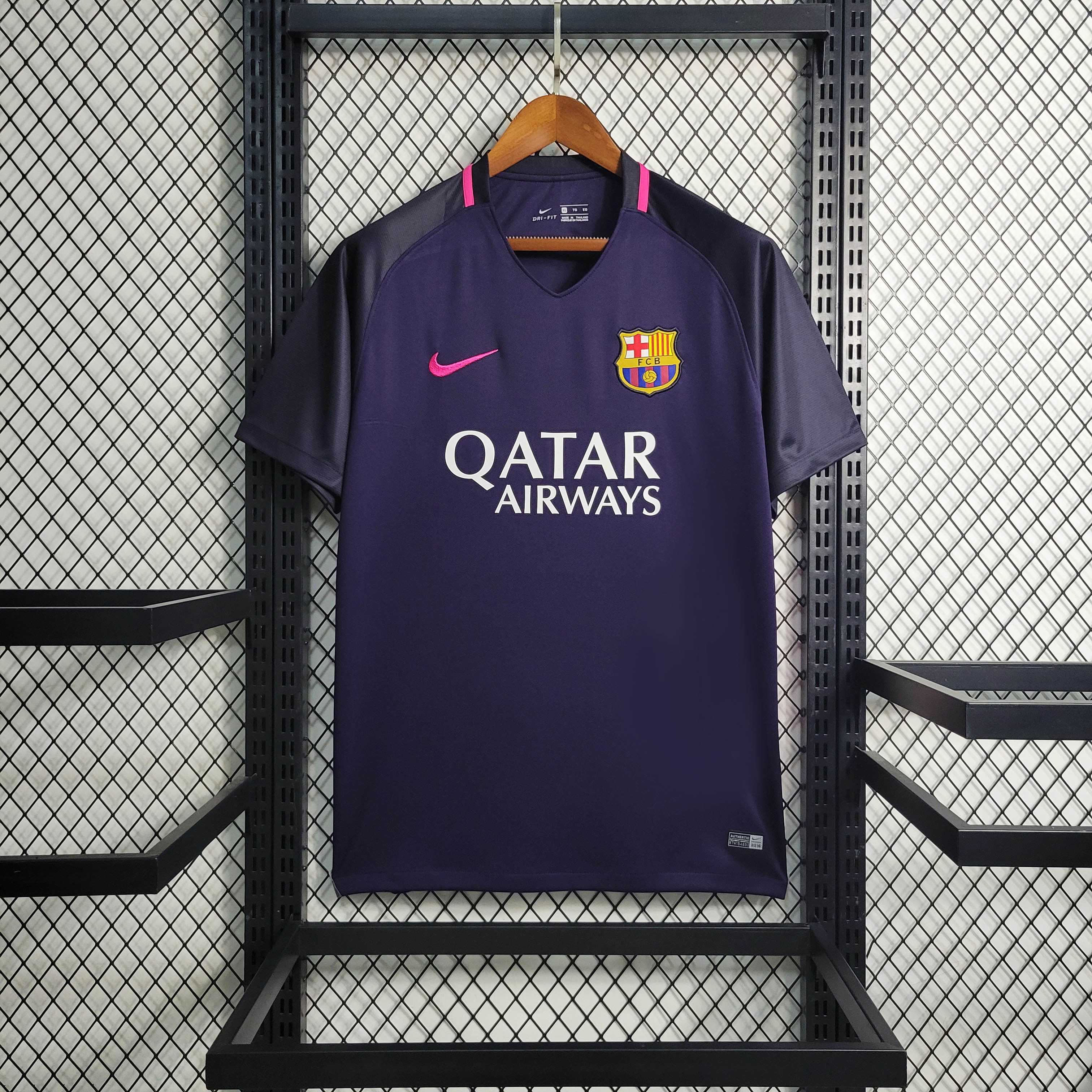 2016/2017 Retro Barcelona Away Football Shirt