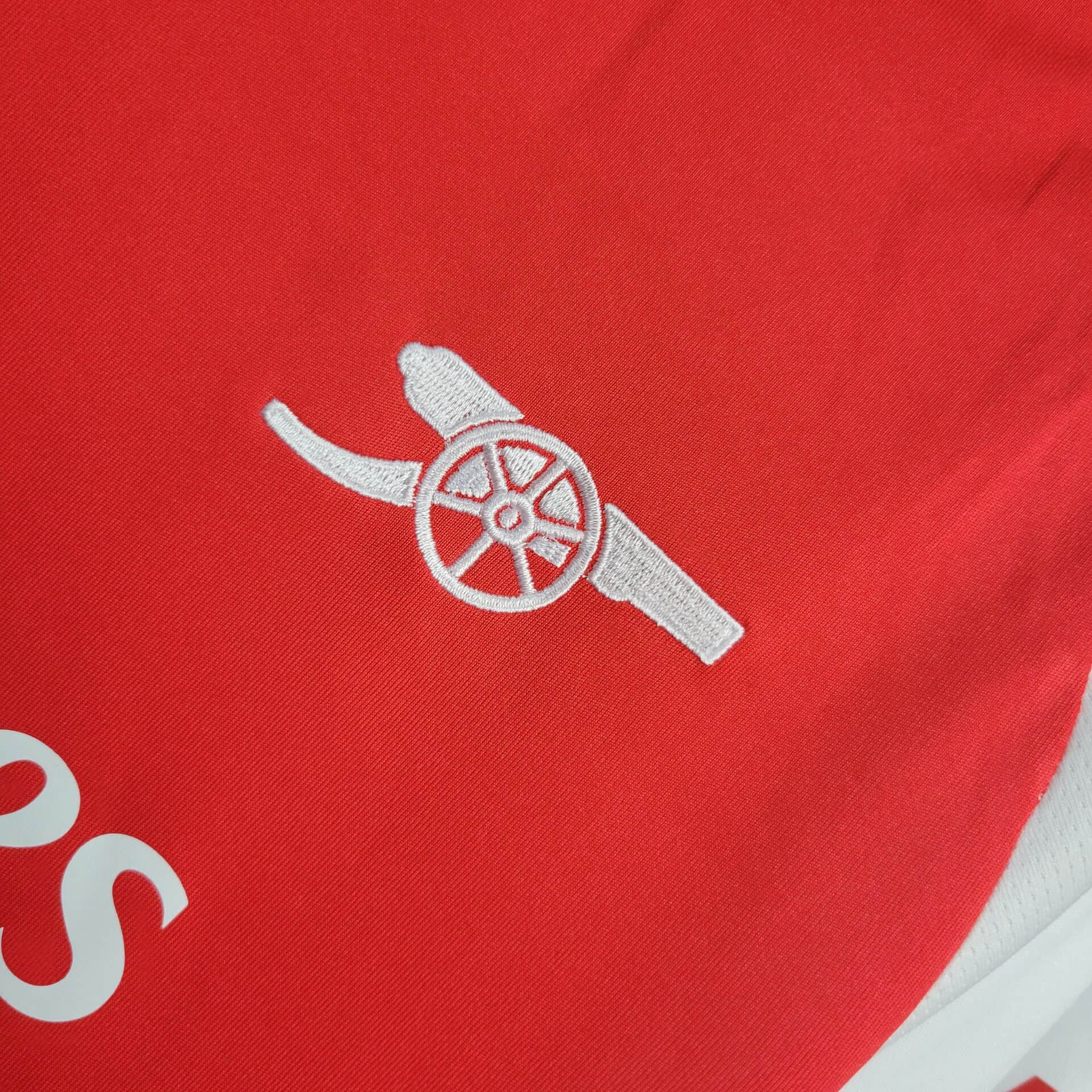 2024/2025 Long Sleeve Arsenal Home Football Shirt Kids Size
