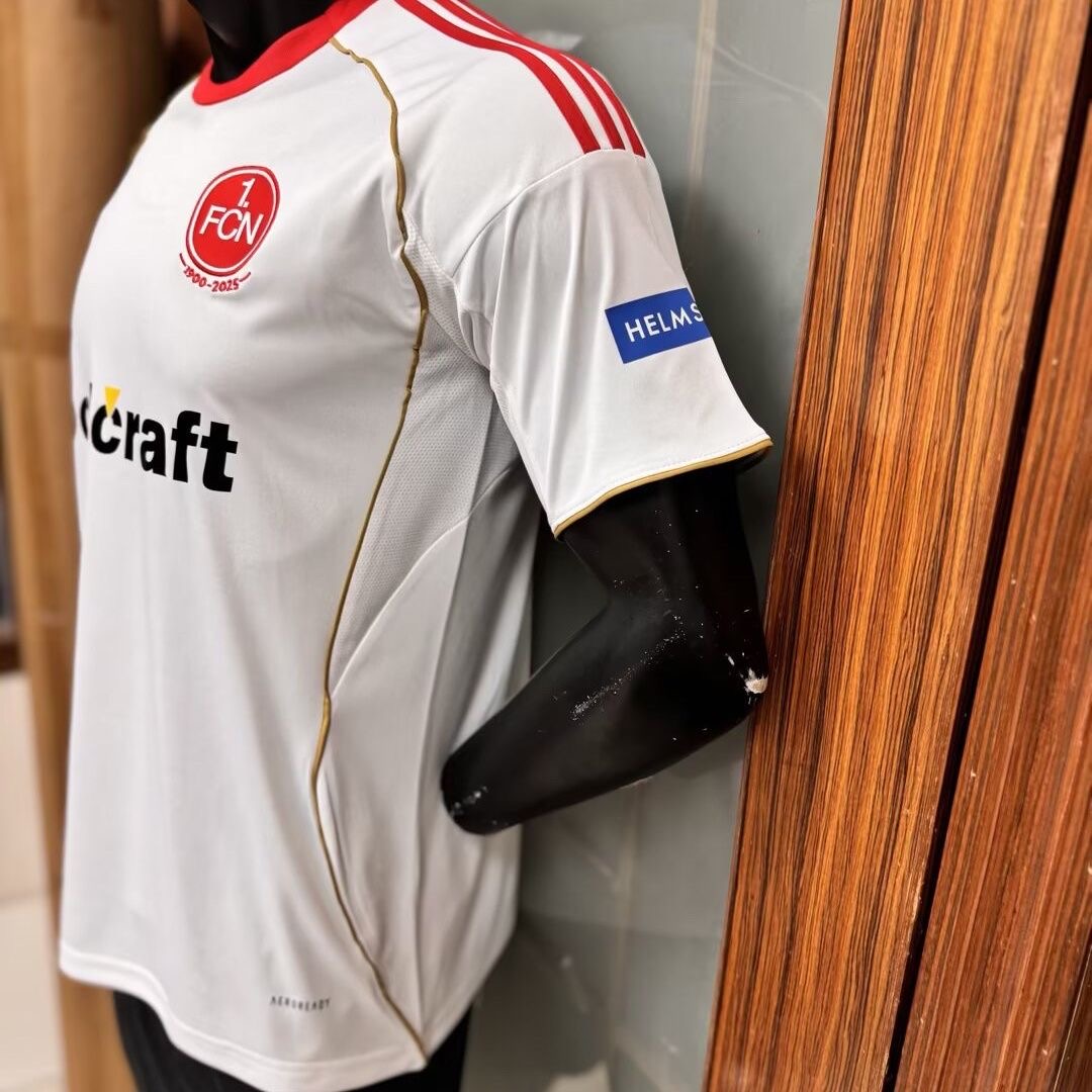 2025/2026 1. FC Nürnberg Away Football Shirt 1:1 Thai Quality