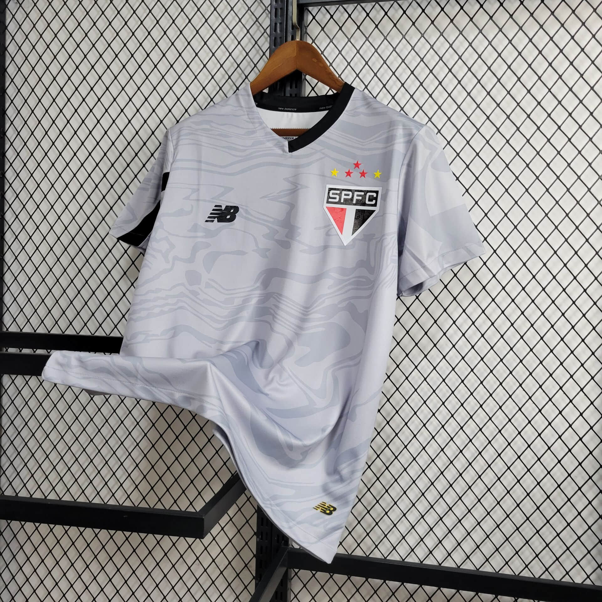 2024/2025 São Paulo Training Wear Grey Football Shirt