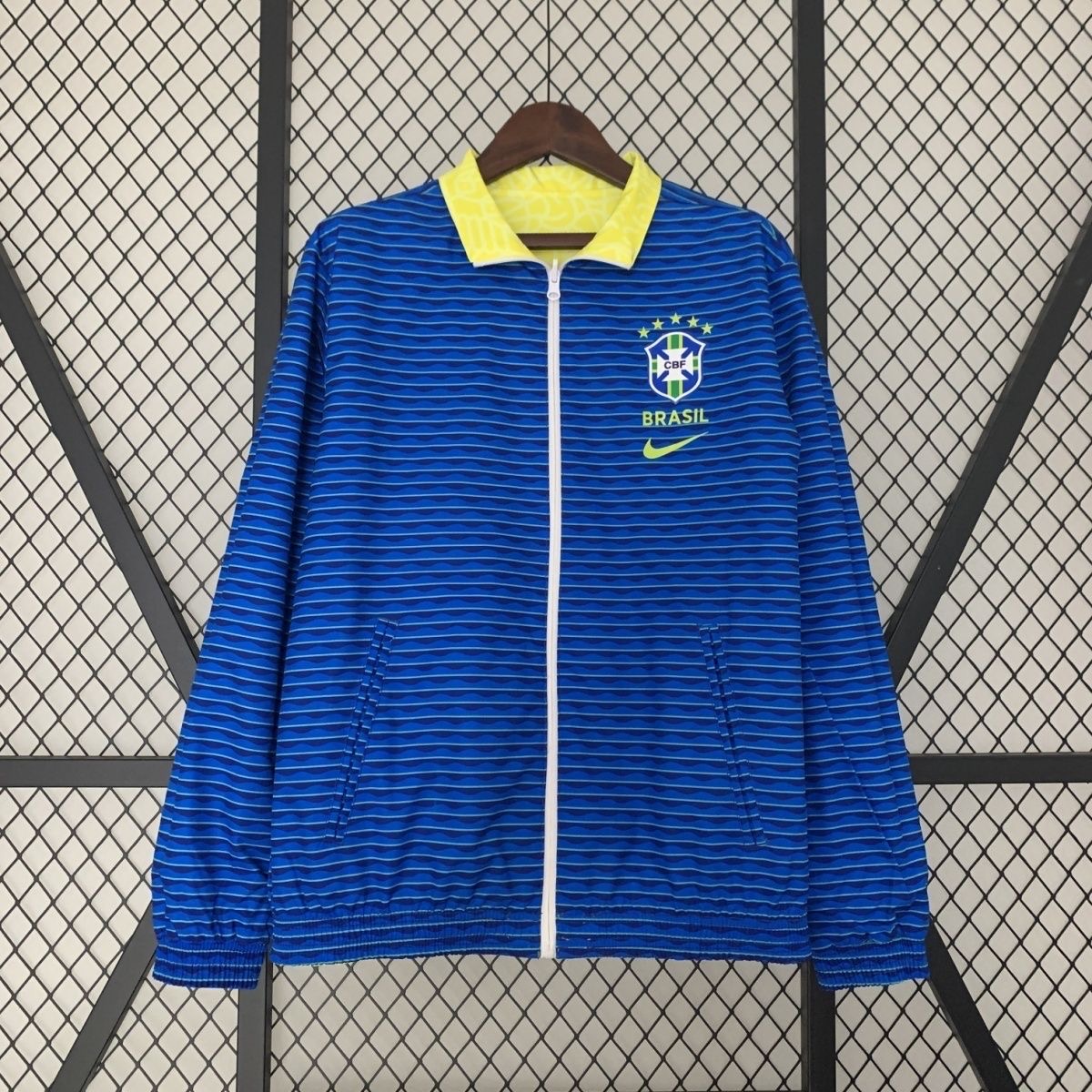 2024 Brazil Reversible Windbreaker Football Shirt
