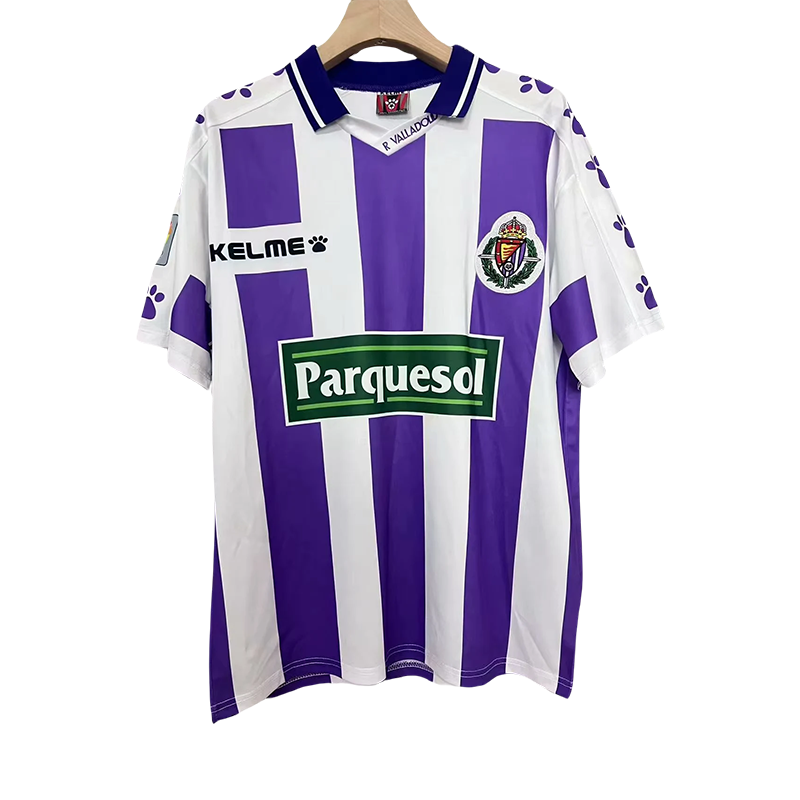 1995/1996 Retro Valladolid Home Football Shirt 1:1 Thai Quality