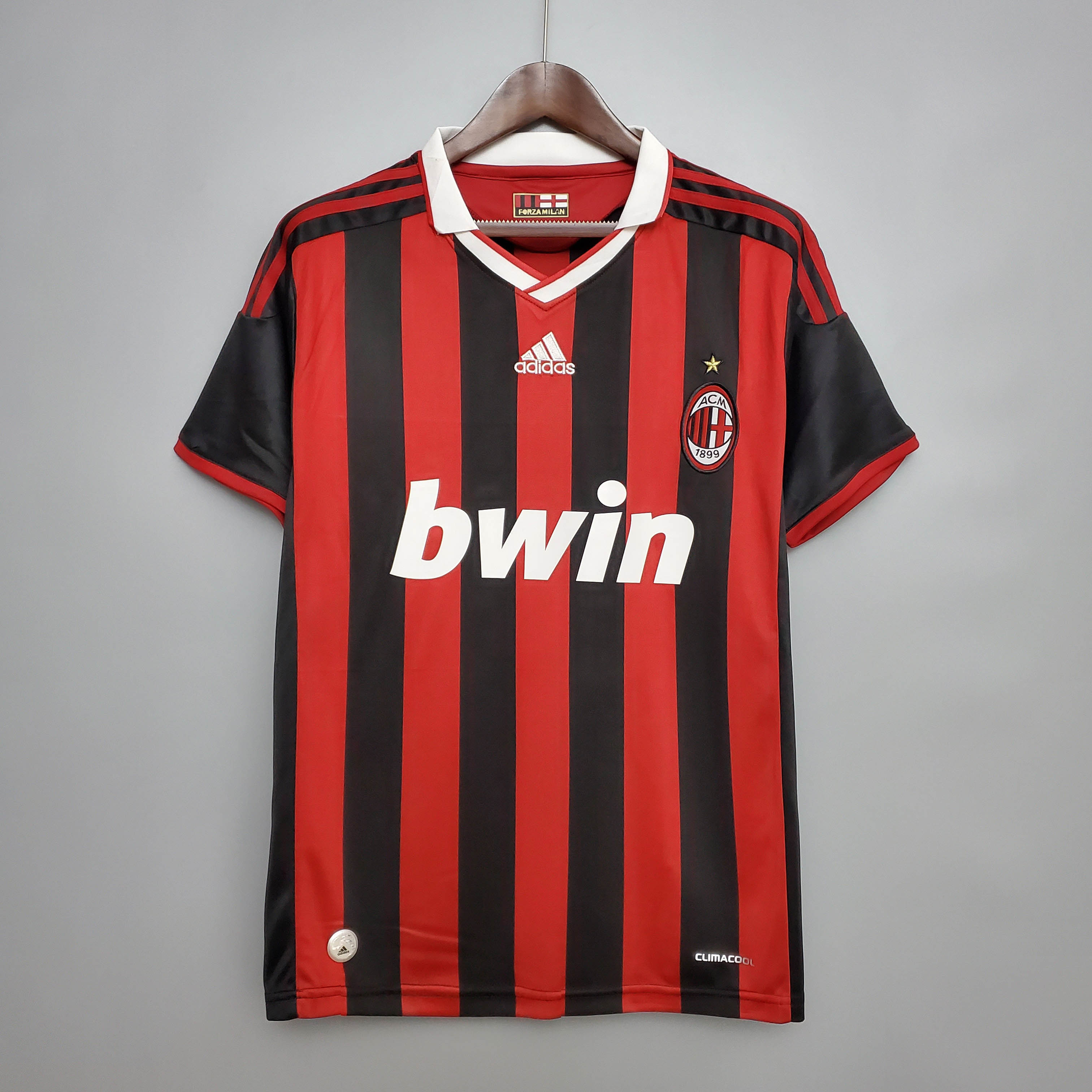 2009/2010 Retro AC Milan Home Football Shirt