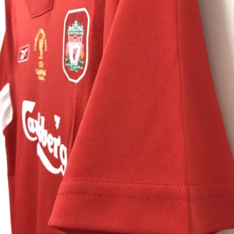 2004/2005Retro Liverpool Home Football Shirt