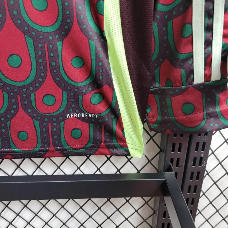 2024 Long Sleeve Mexico Home Football Shirt