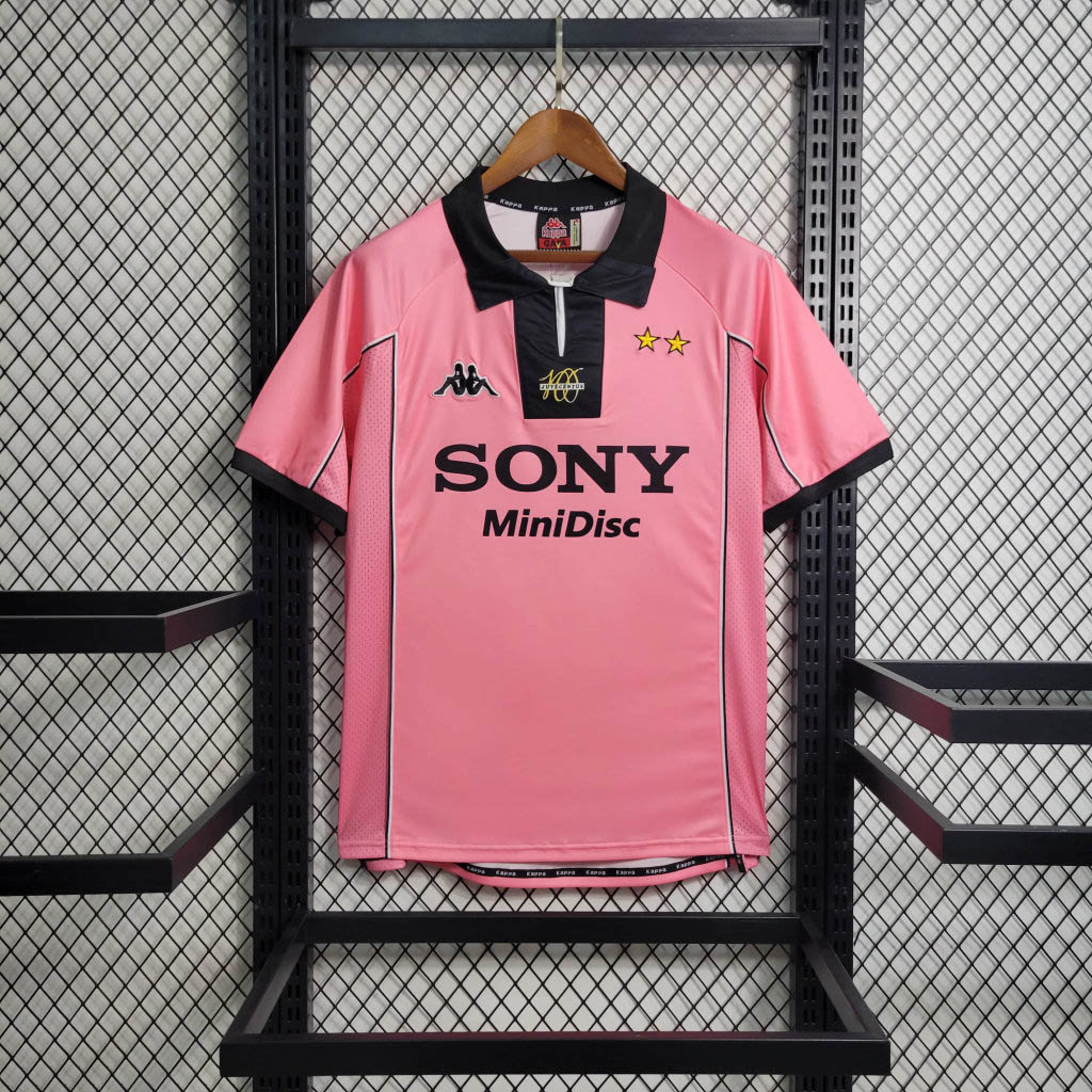 1997/1998 Retro Juventus Away Centenary Football Shirt