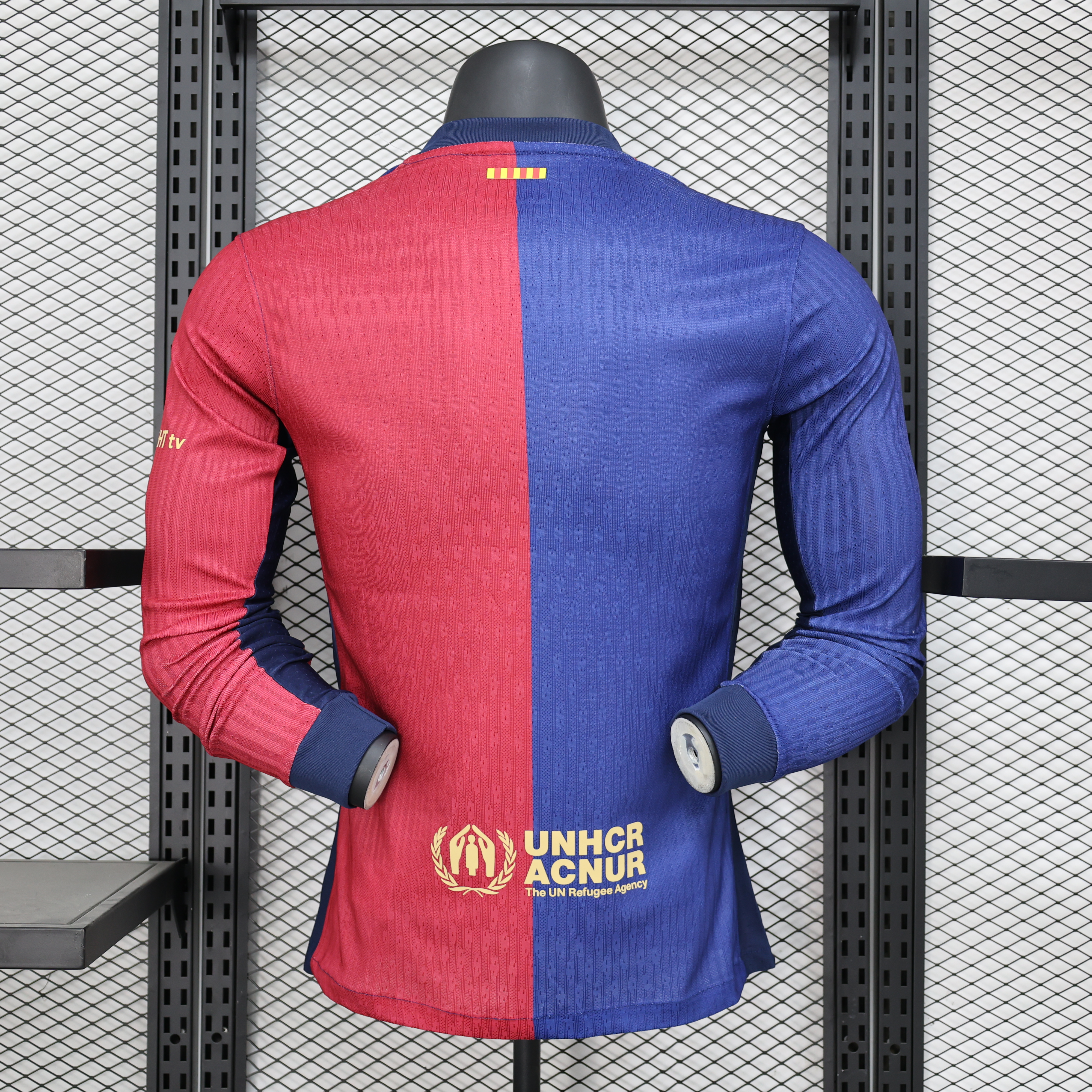 2024/2025 Long Sleeve Authentic Barcelona Home Football Shirt