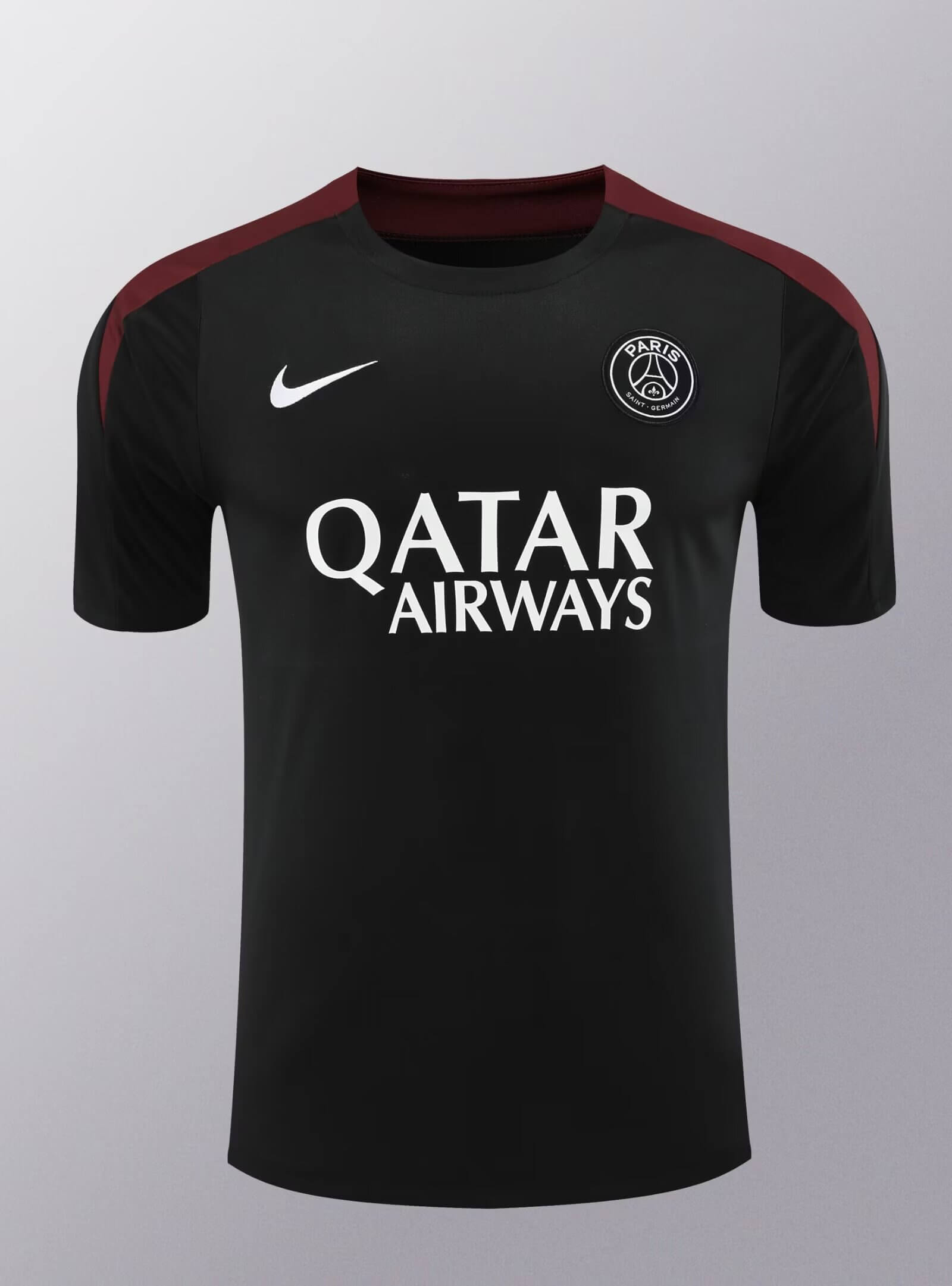 2024/2025 Paris Saint-Germain Training Wear Black Suit Shirt