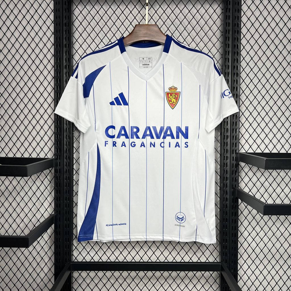 2024/2025 Real Zaragoza Home Football Shirt