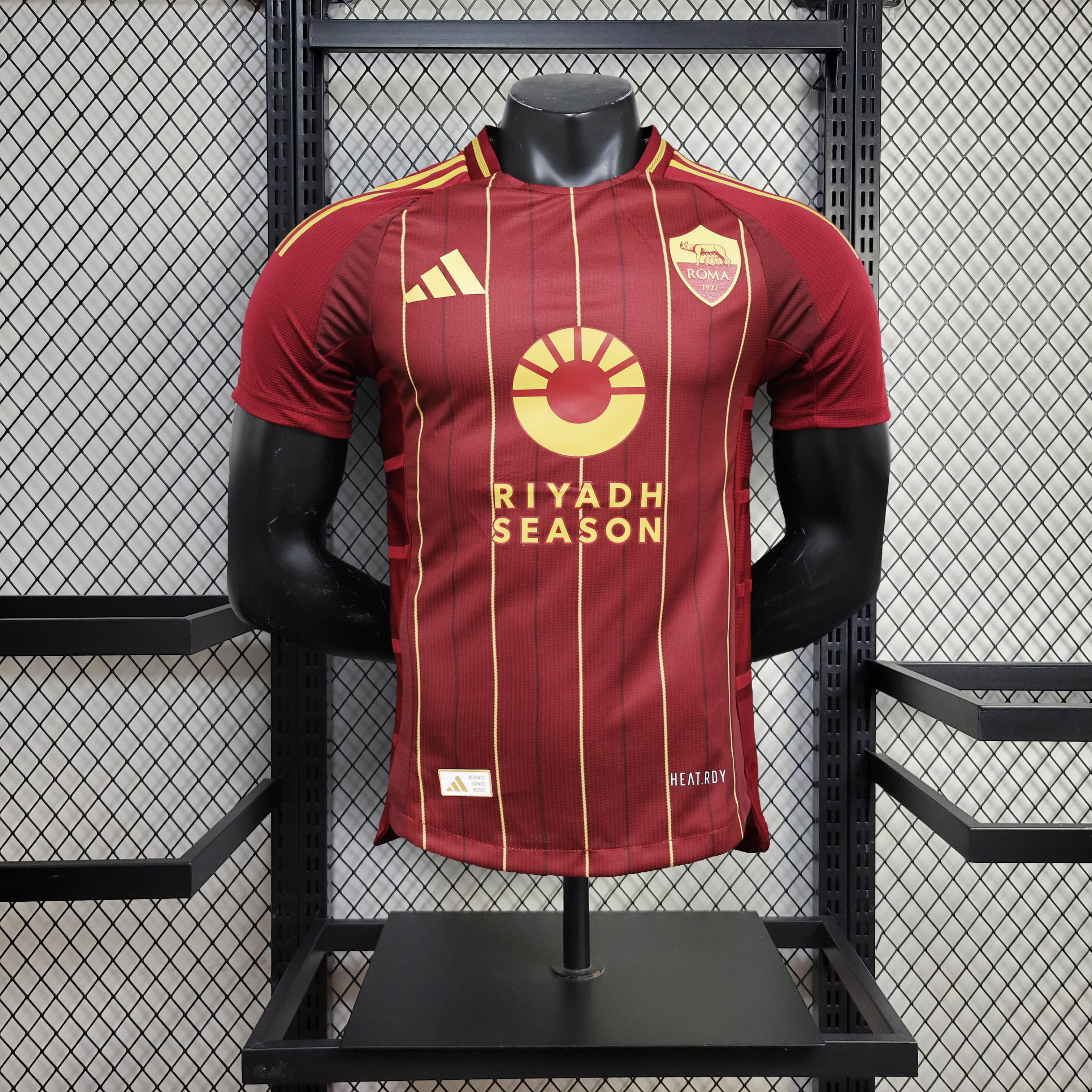 2024/2025 Player Version AS Roma Home Football Shirt