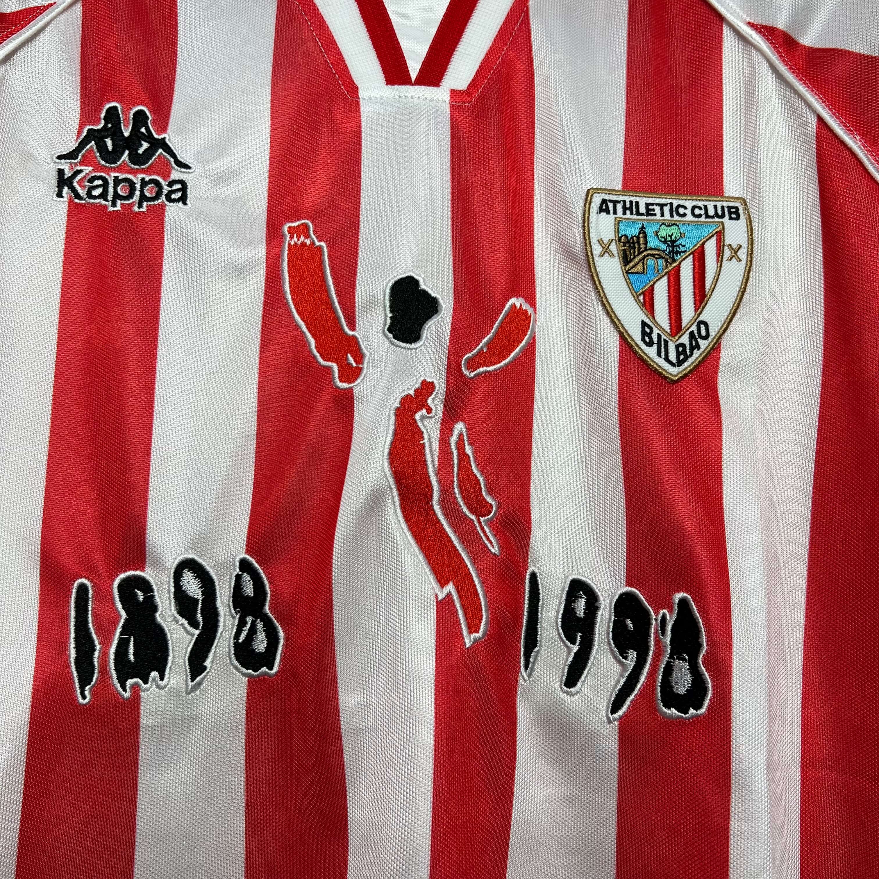 1997/1998 Retro Athletic Bilbao Home Football Shirt