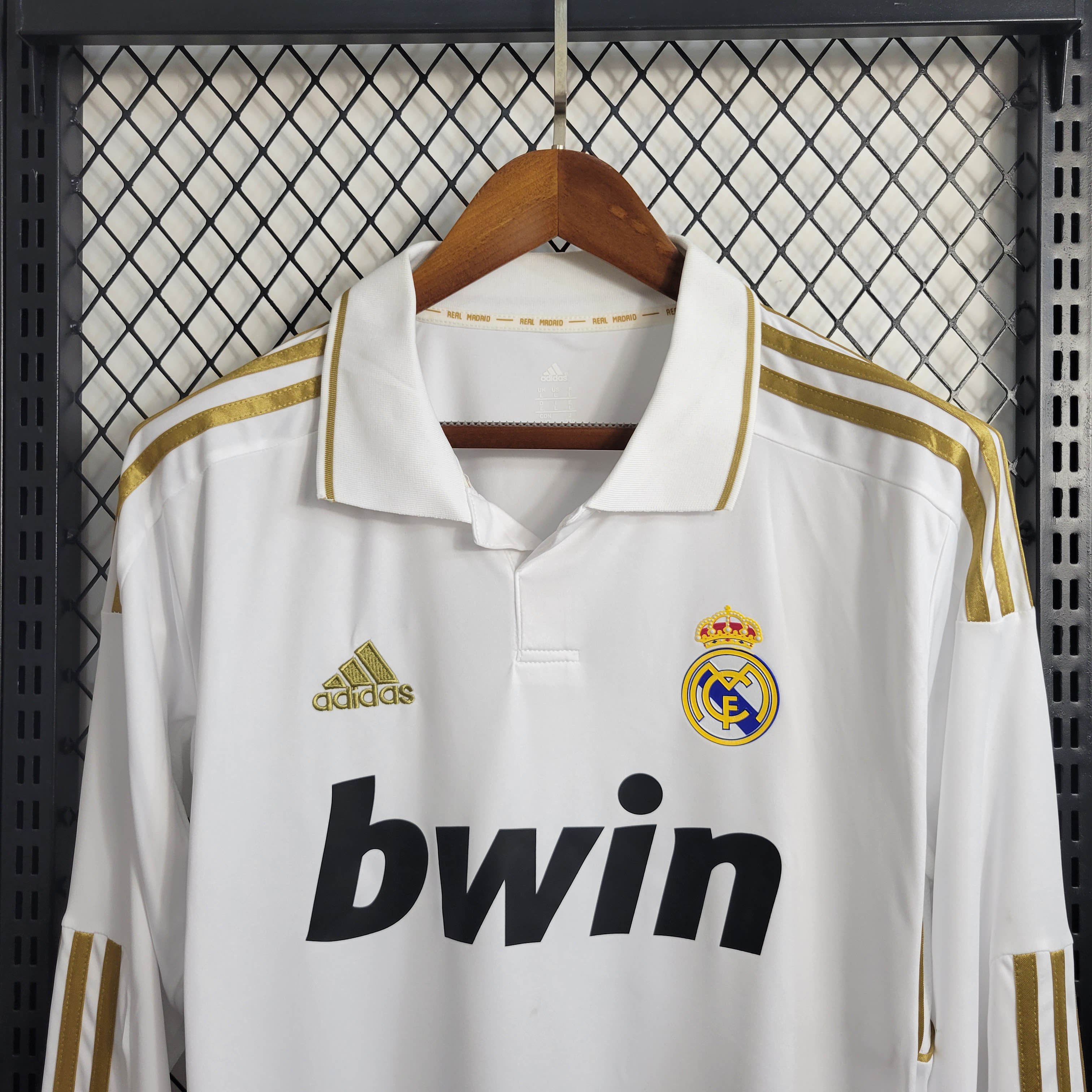 2011/2012 Retro Long Sleeve Real Madrid Home Football Shirt