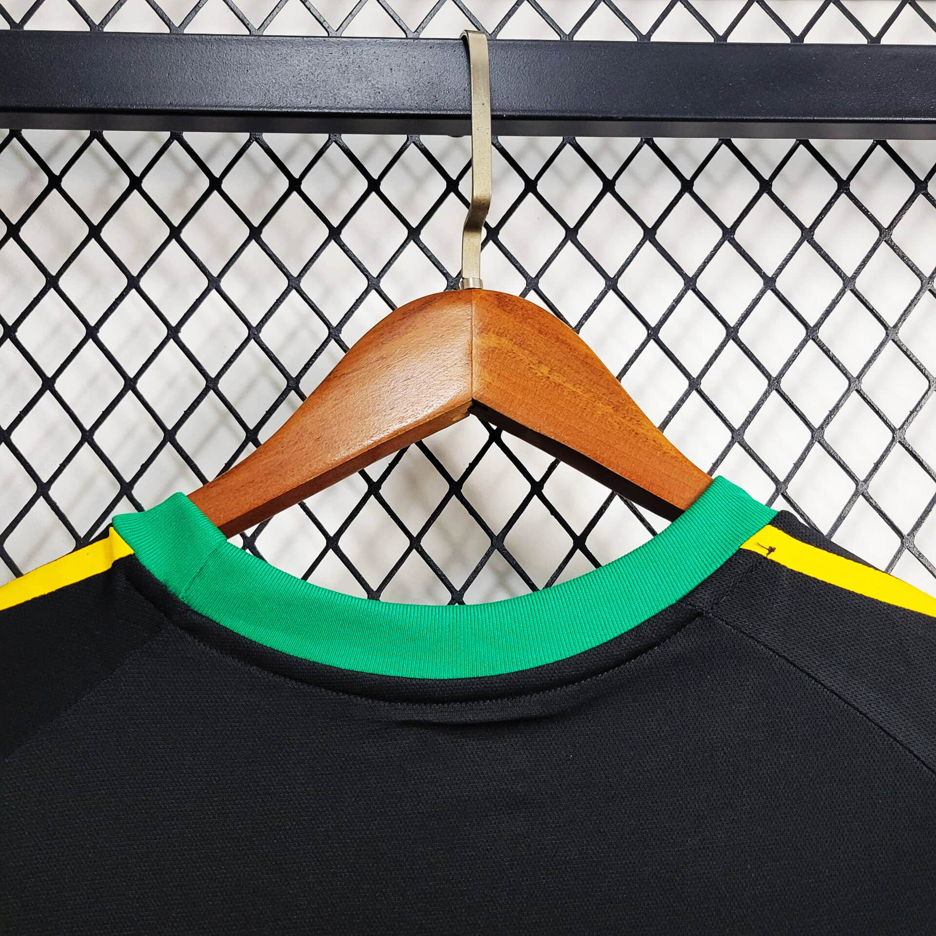 2024 Jamaica Training Wear Black Football Shirt