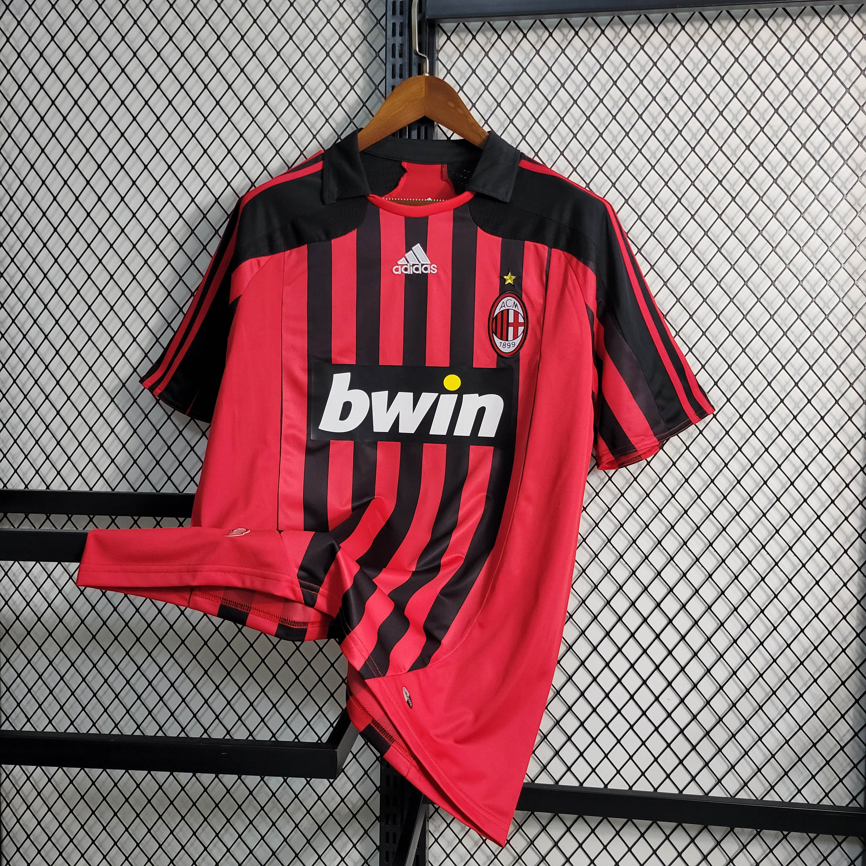 2007/2008 Retro AC Milan Home Football Shirt