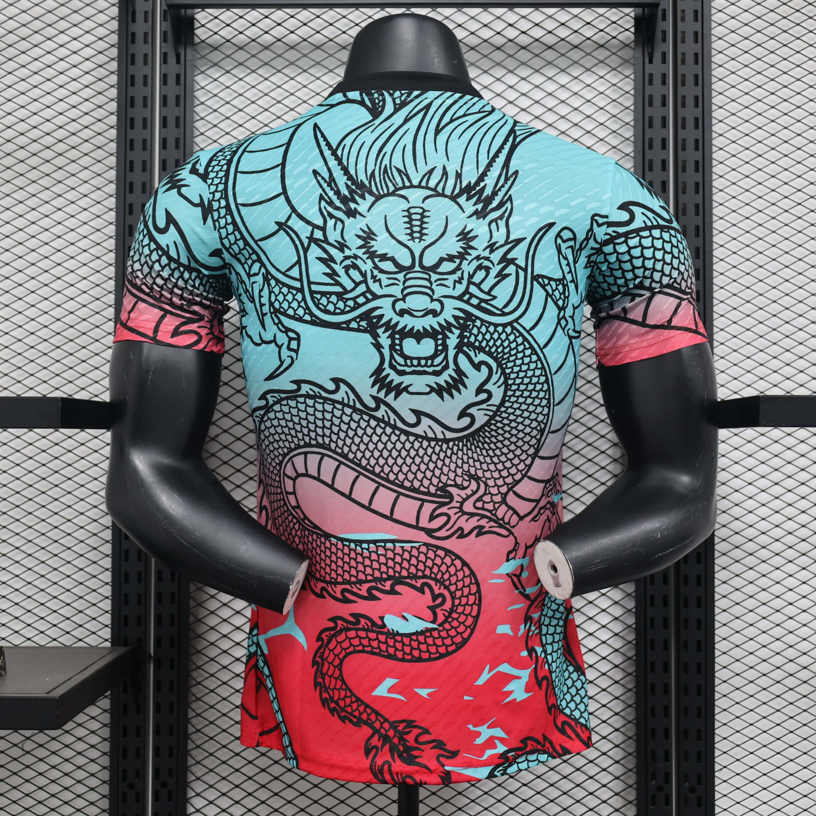 2024/2025 Player Version Real Madrid Special Edition Chinese Dragon Football Shirt