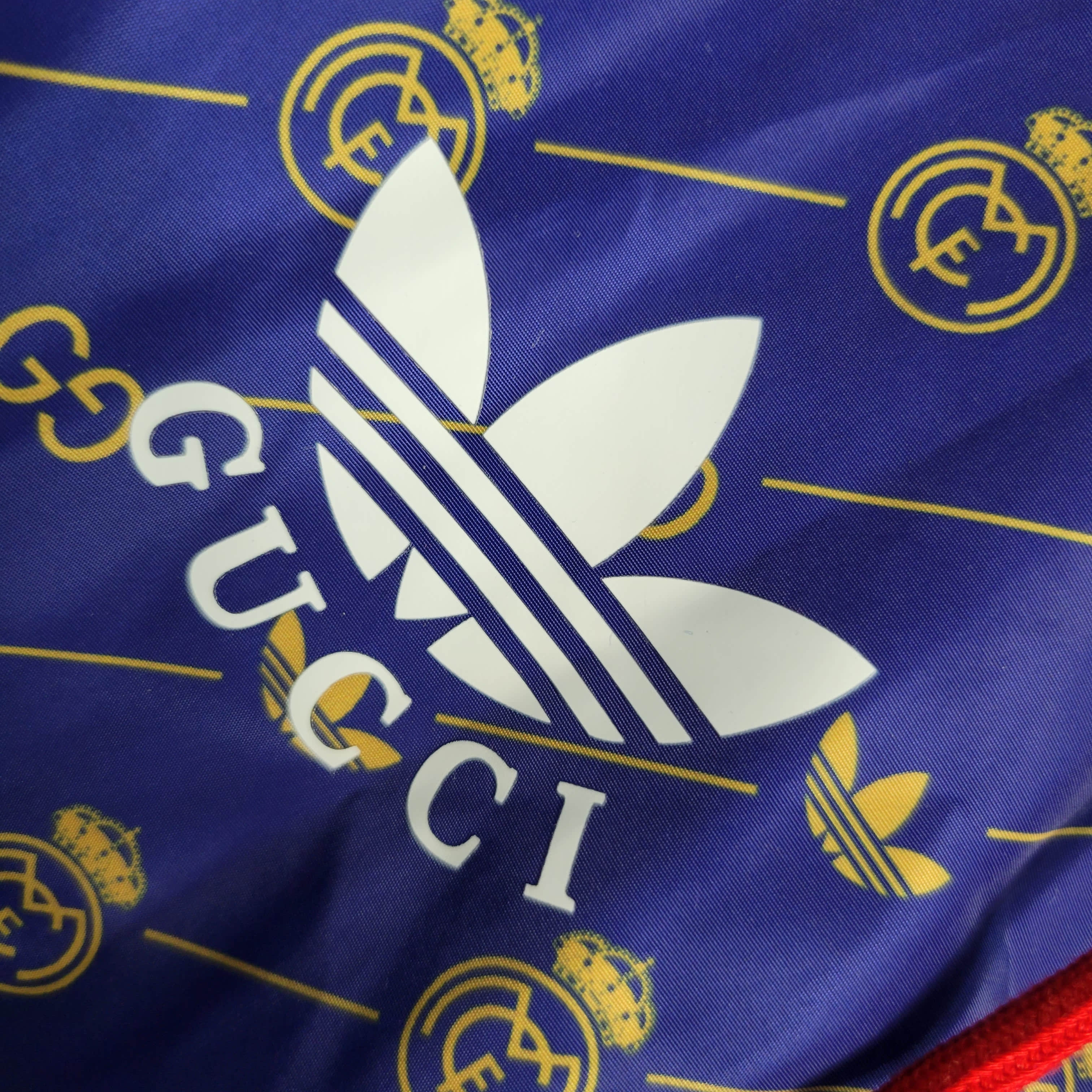 2023/2024 Real Madrid GUCCI joint Windbreaker Blue Football Shirt