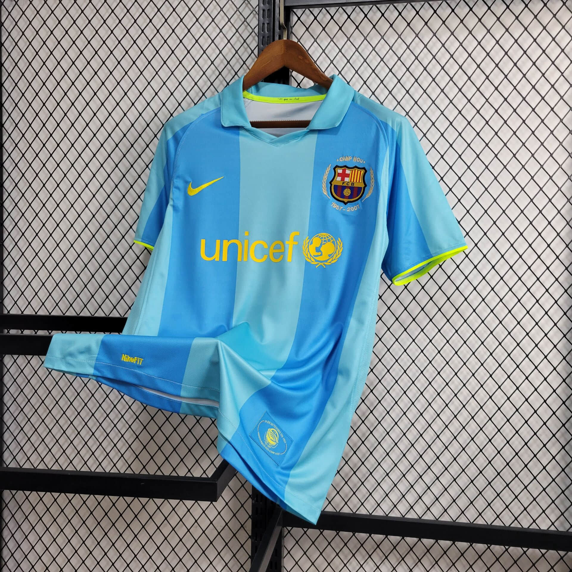 2007/2008 Retro Barcelona Away Football Shirt