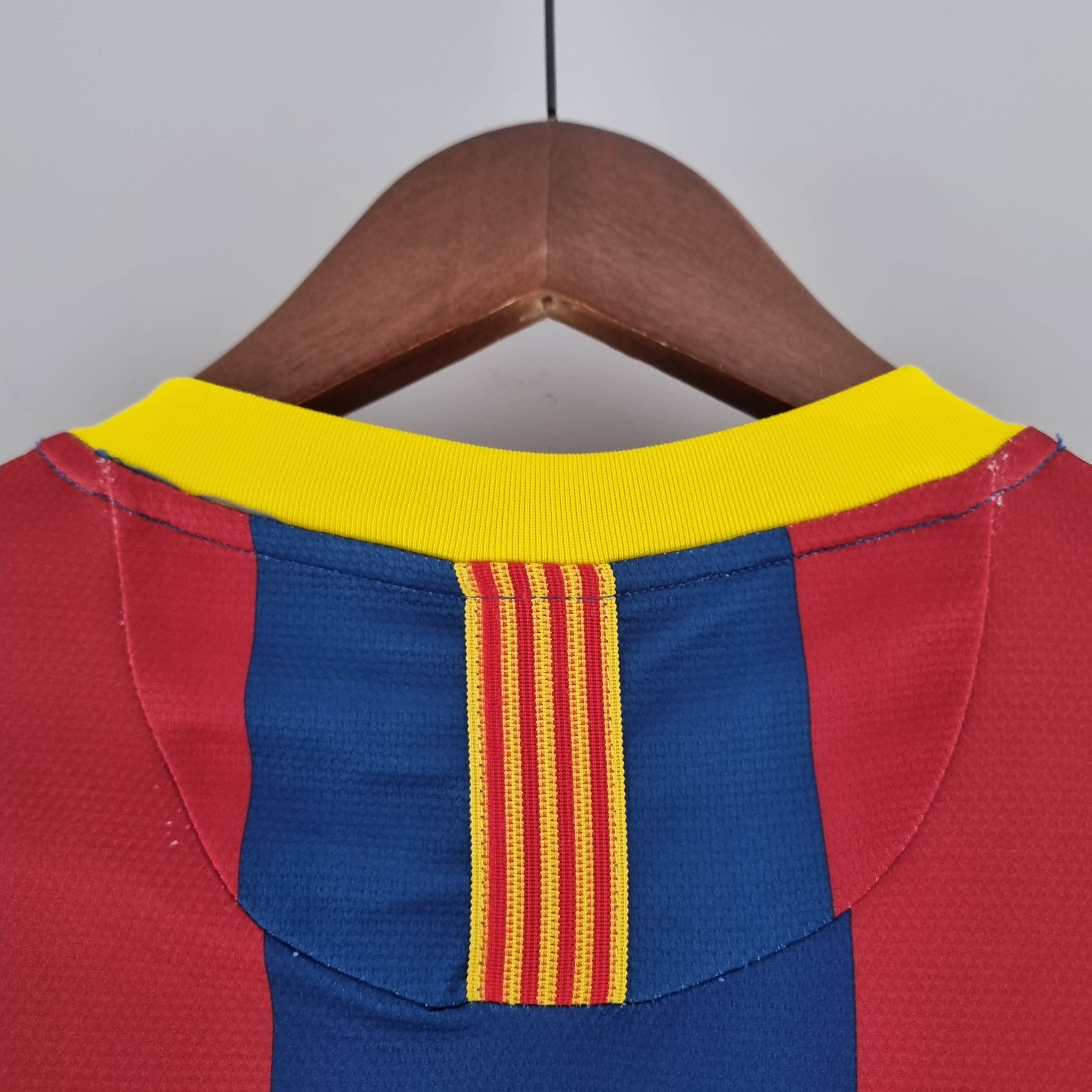 2010/2011 Retro Long Sleeve  Barcelona Home Football Shirt