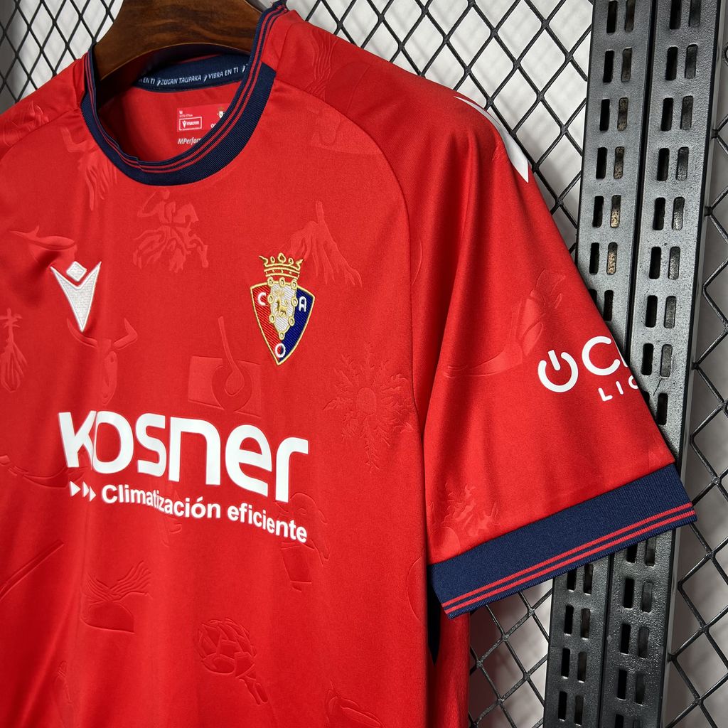 2024/2025 Osasuna Home Football Shirt