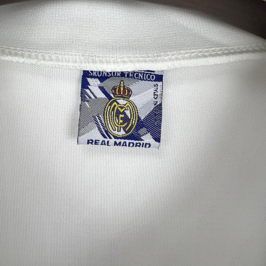 1996/1997 Retro Real Madrid Home Football Shirt