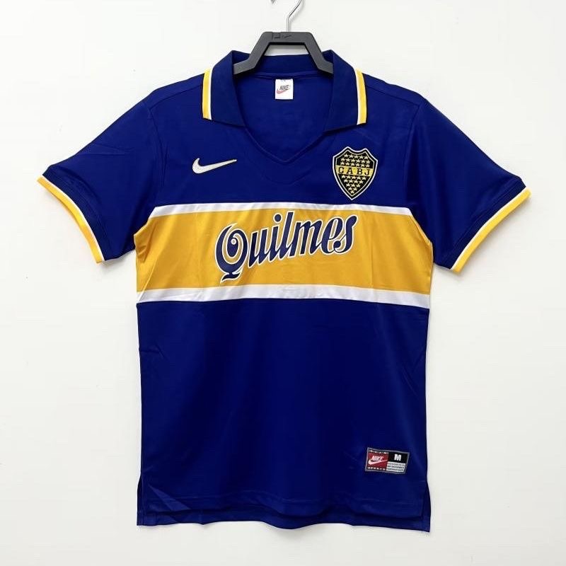 1996/1997 Retro Boca Juniors Home Football Shirt