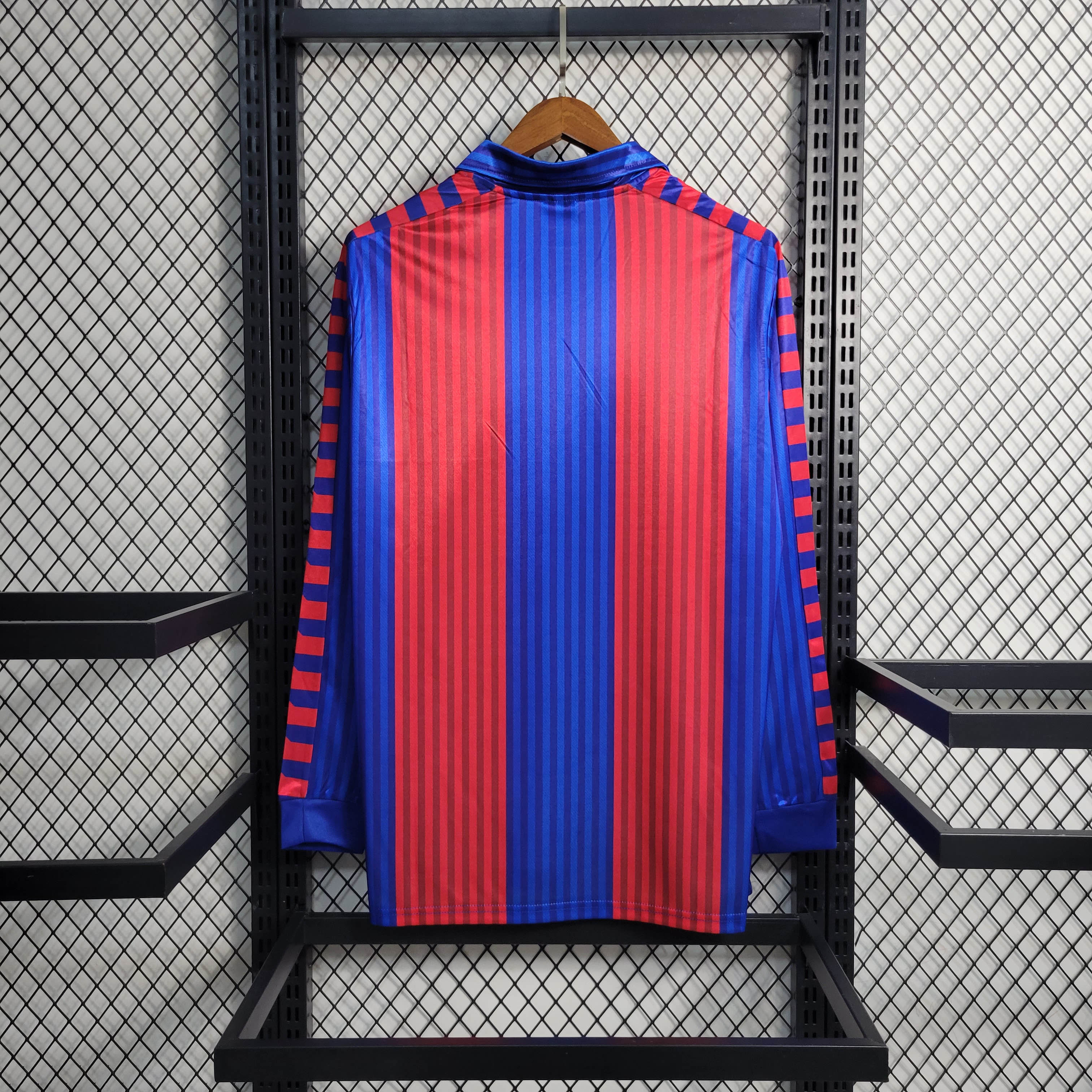 1989/1992 Retro Long Sleeve Barcelona Home Football Shirt