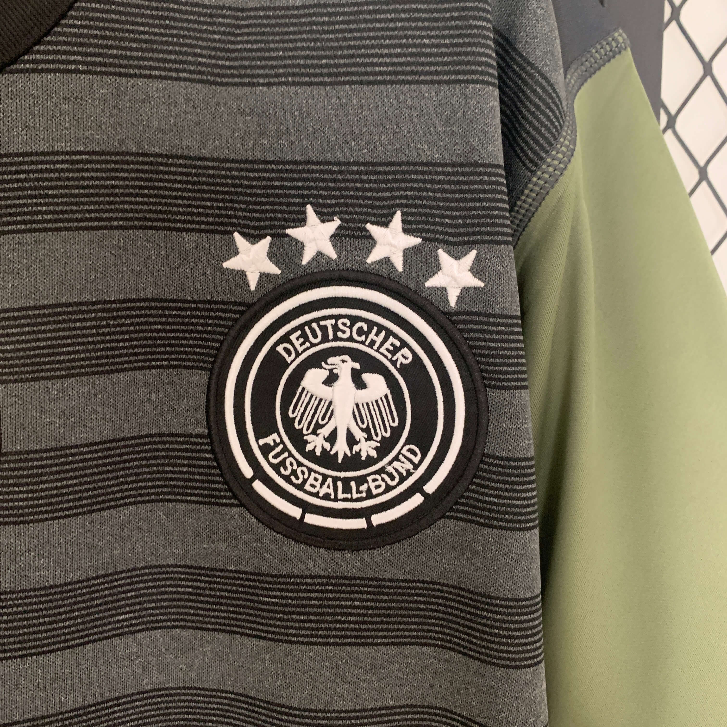 2016 Retro Germany Away Football Shirt