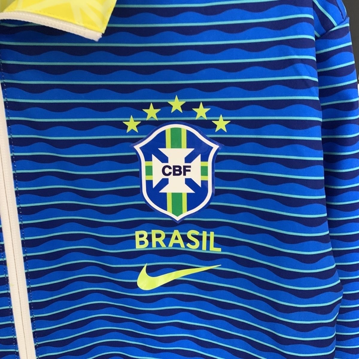 2024 Brazil Reversible Windbreaker Football Shirt