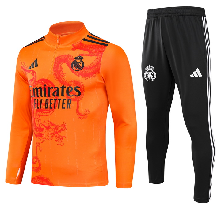 2024/2025 Kids Kit Real Madrid Training Suit Football Shirt