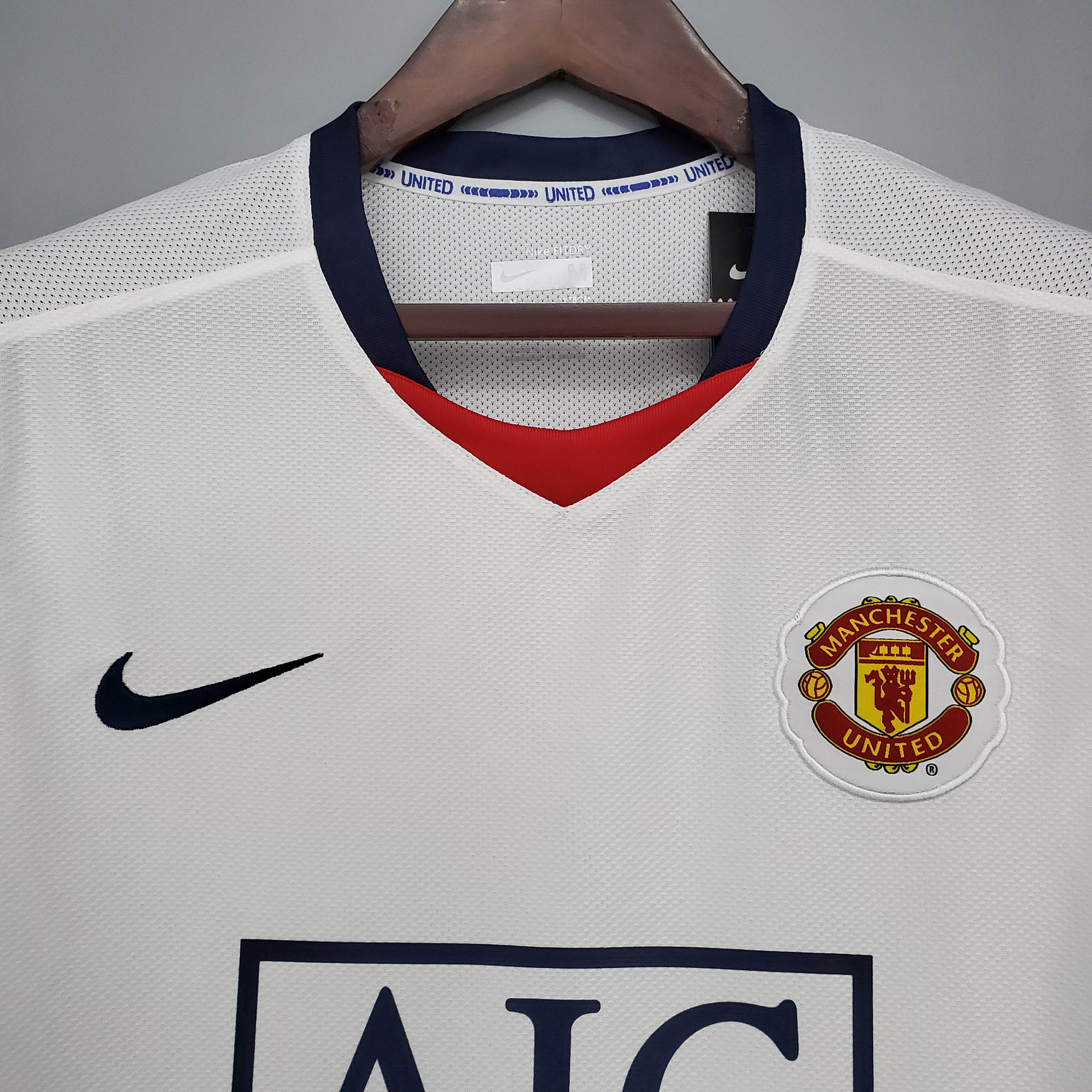 2008/2009 Retro Manchester United League Edition away Football Shirt