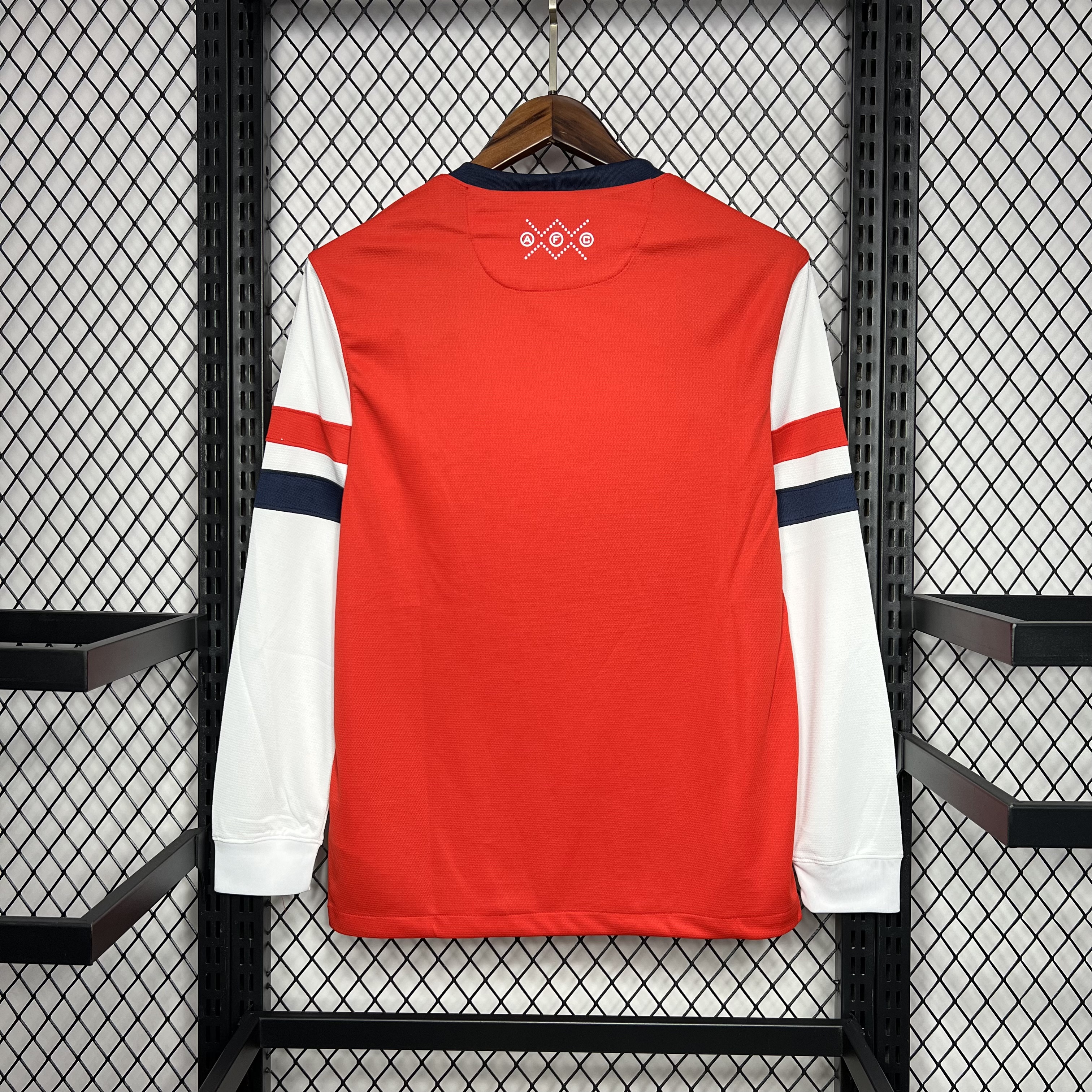2012/2013 Long Sleeve Retro Arsenal Home Football Shirt