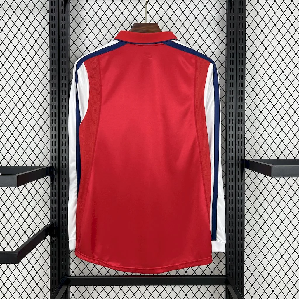 2000/2001 Retro Long Sleeve Arsenal Home Football Shirt