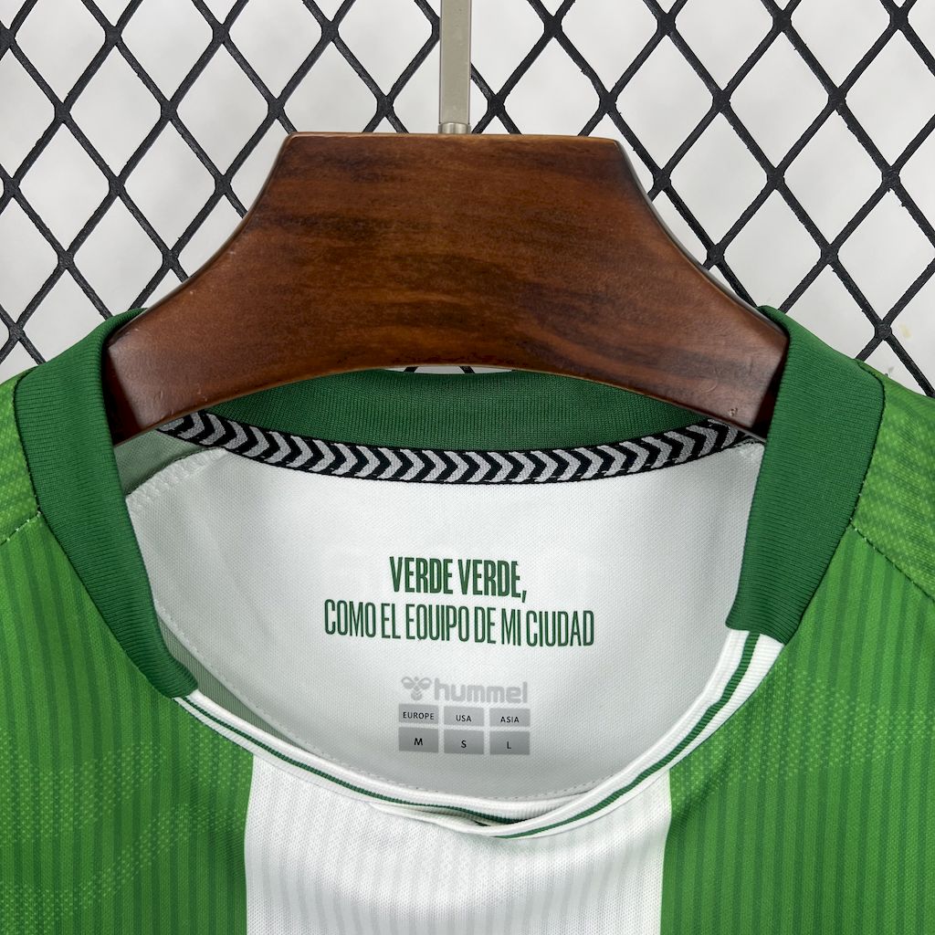 2025/2026 Real Betis Home FootballShirt 1:1 Thai Quality
