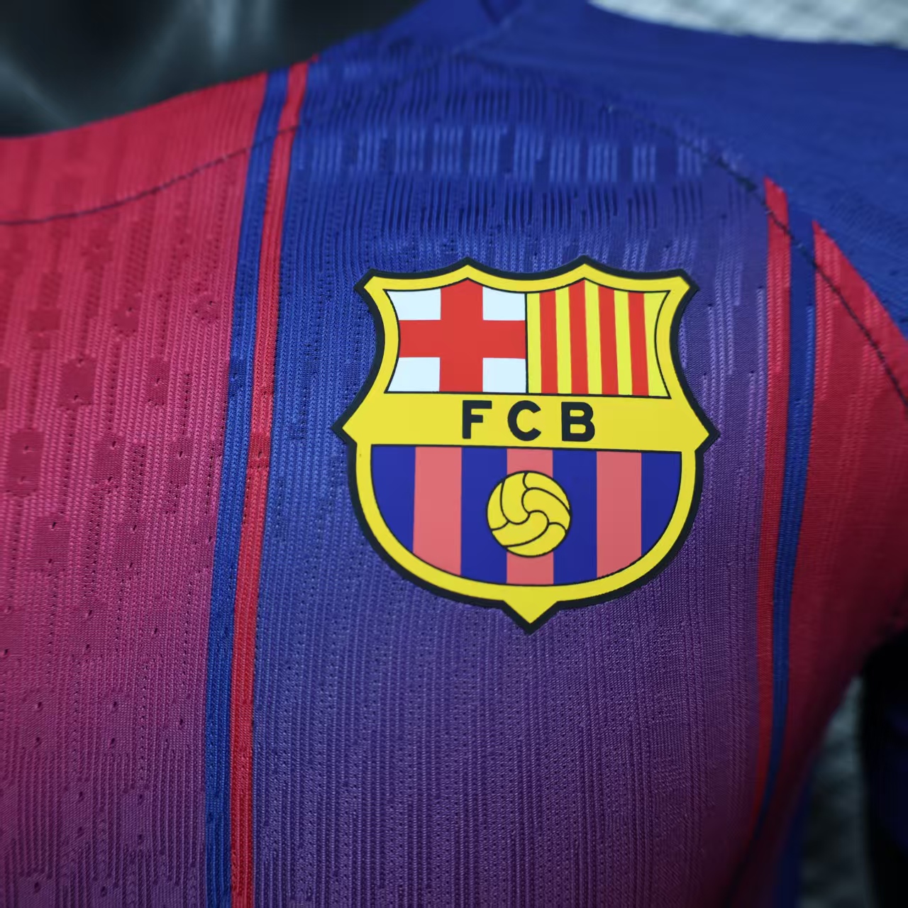 2025/2026 Player Version Barcelona No corsage on the home chest Football Shirt