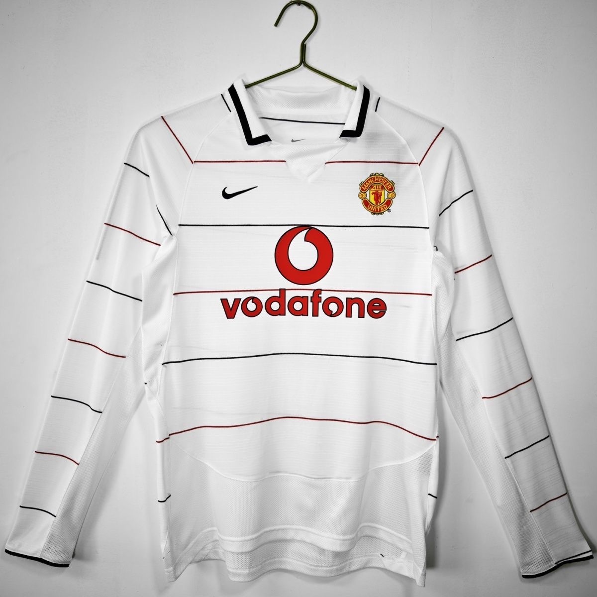2003/2004 Retro Long SleeveManchester United Third Away Football Shirt