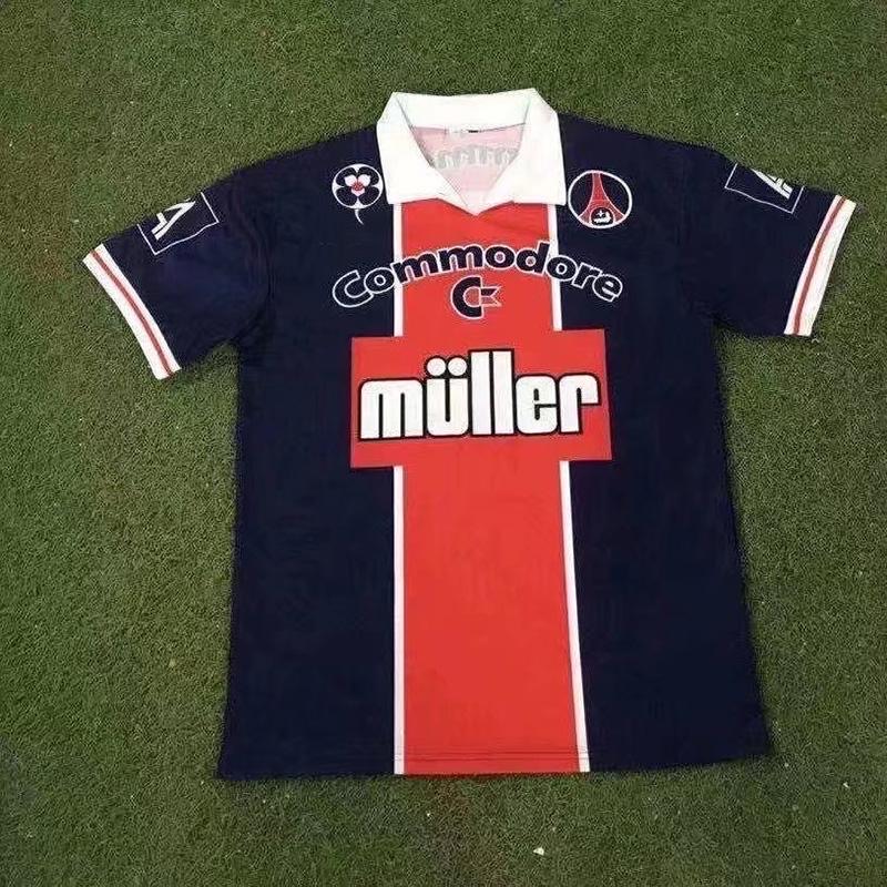 1991/1992 Retro Paris Saint-Germain Home Football Shirt 1:1 Thai Quality