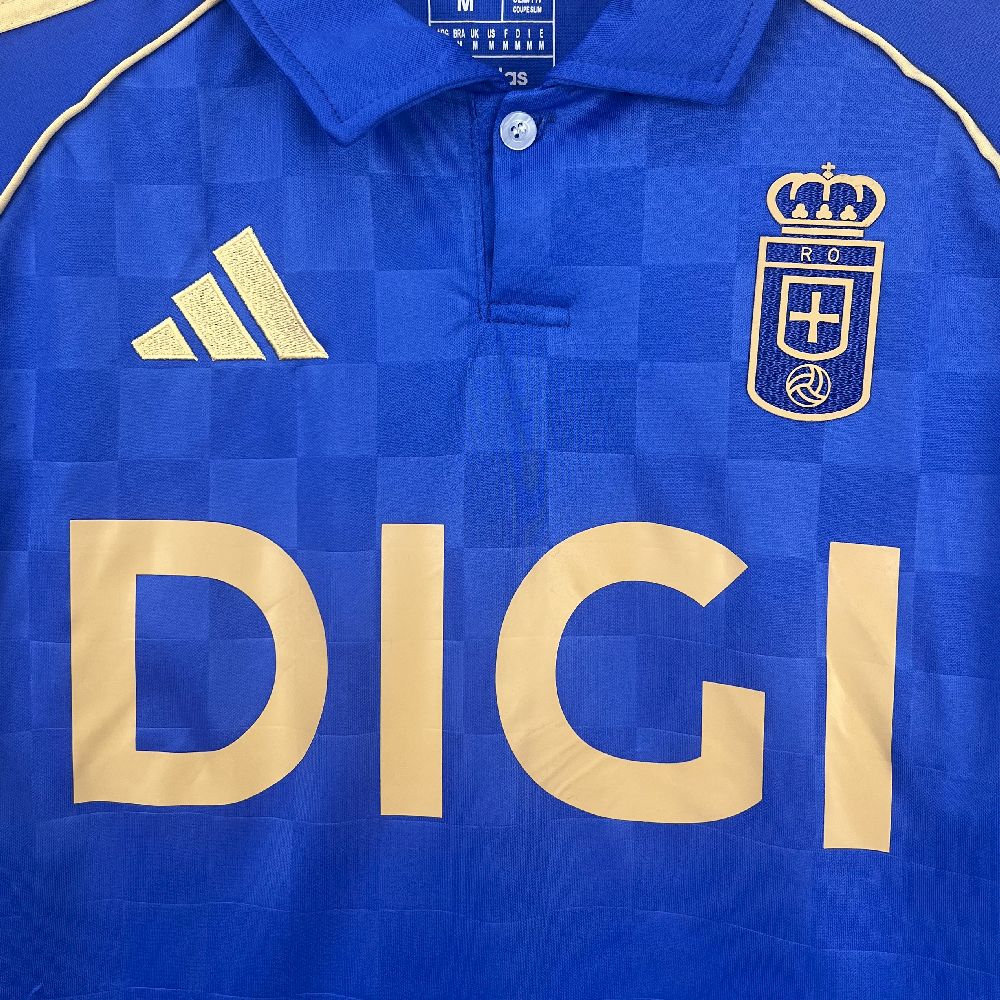 2025/2026 Real Oviedo Vetusta HomeFootball shirt 1:1 Thai Quality