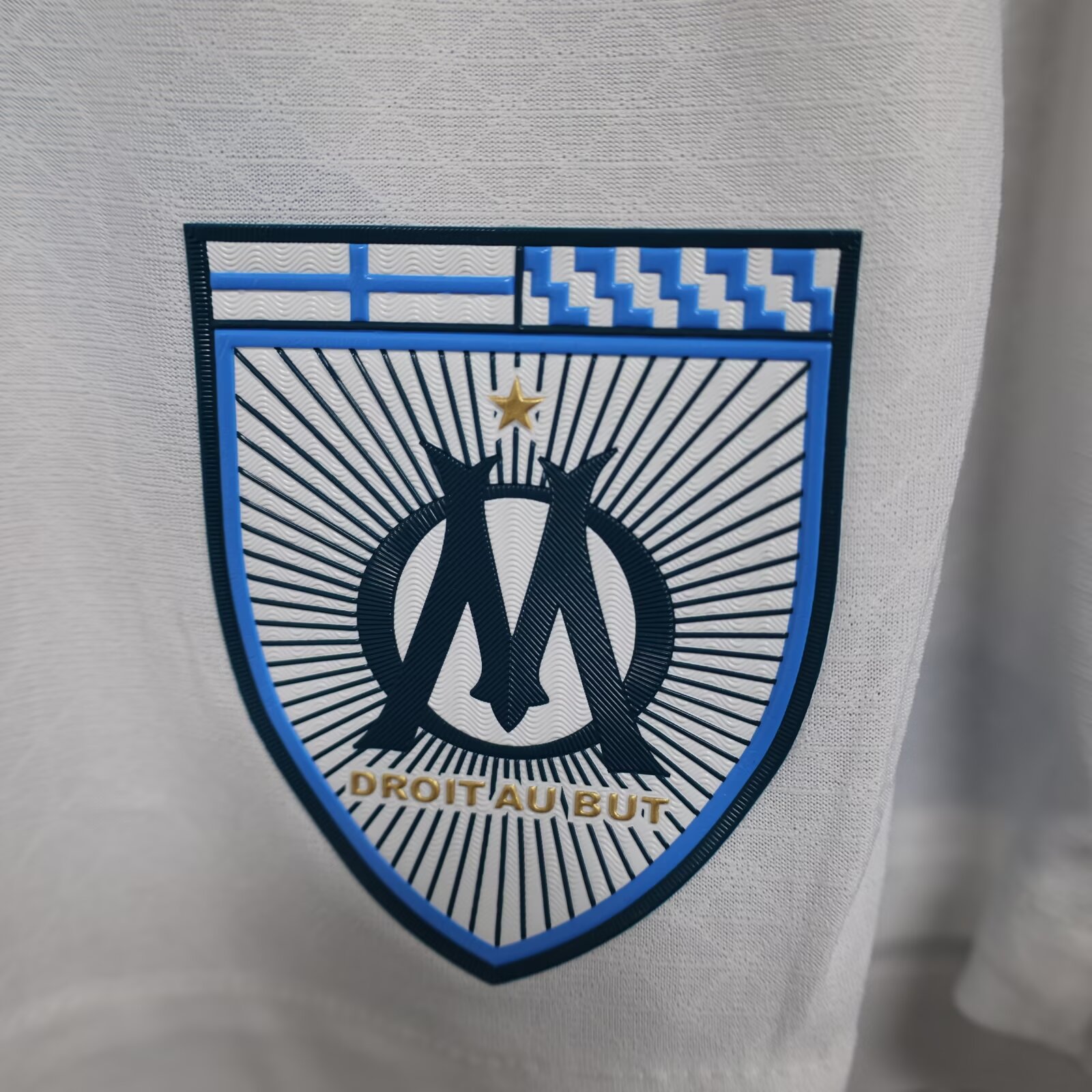 2024/2025 Player Version Olympique Marseille Home Shorts