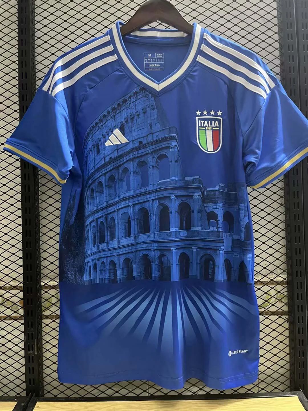 2023 Italy Special Edition Blue Football Shirt