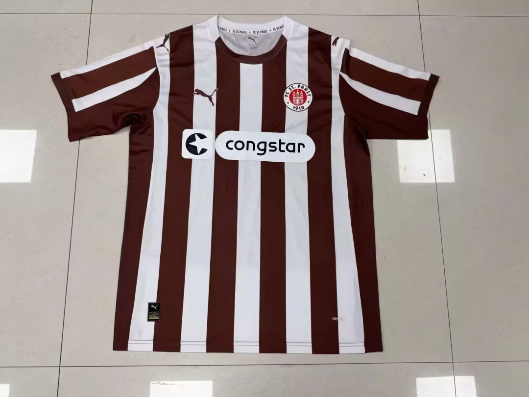 2025/2026 St Pauli Home Football Shirt 1:1 Thai Quality