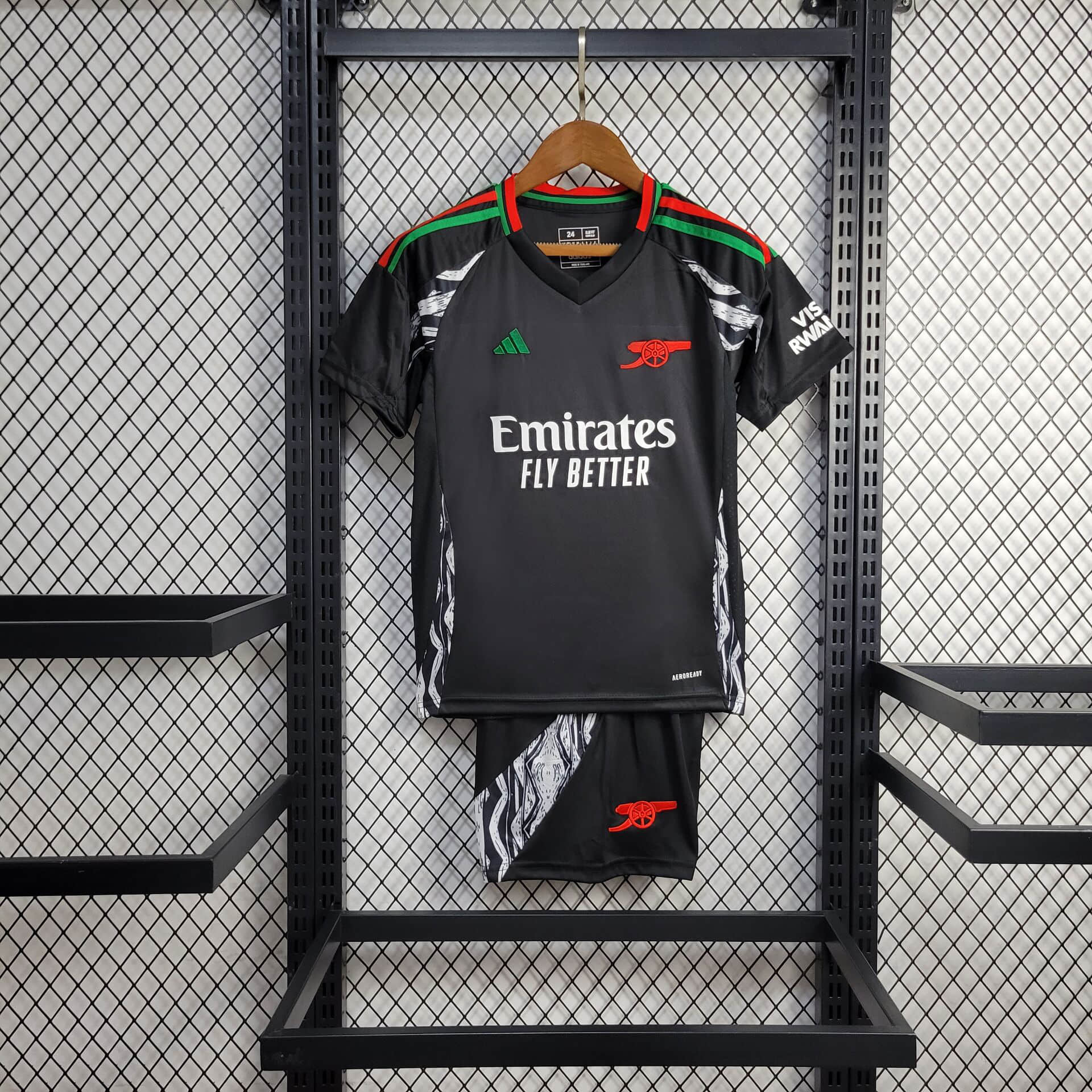 2024/2025 Arsenal Away Football Shirt Kids Size